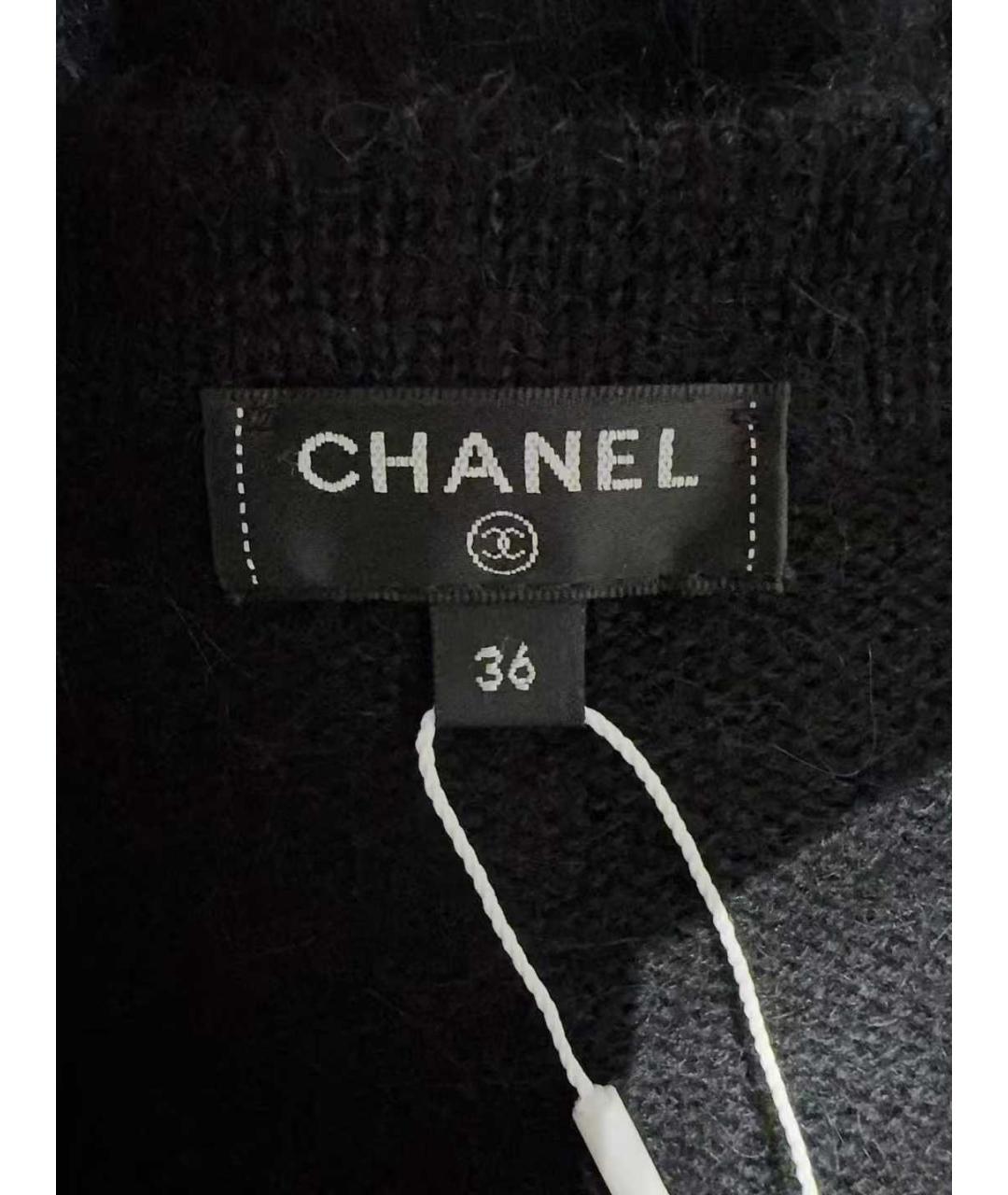 CHANEL Черное пальто, фото 5