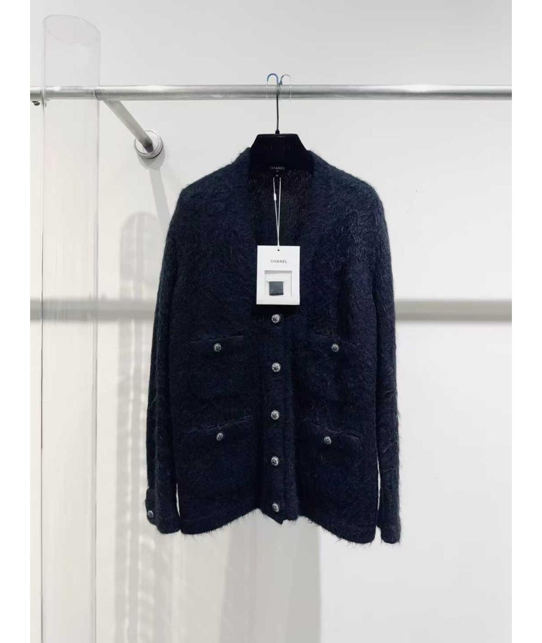 CHANEL Черное пальто, фото 2