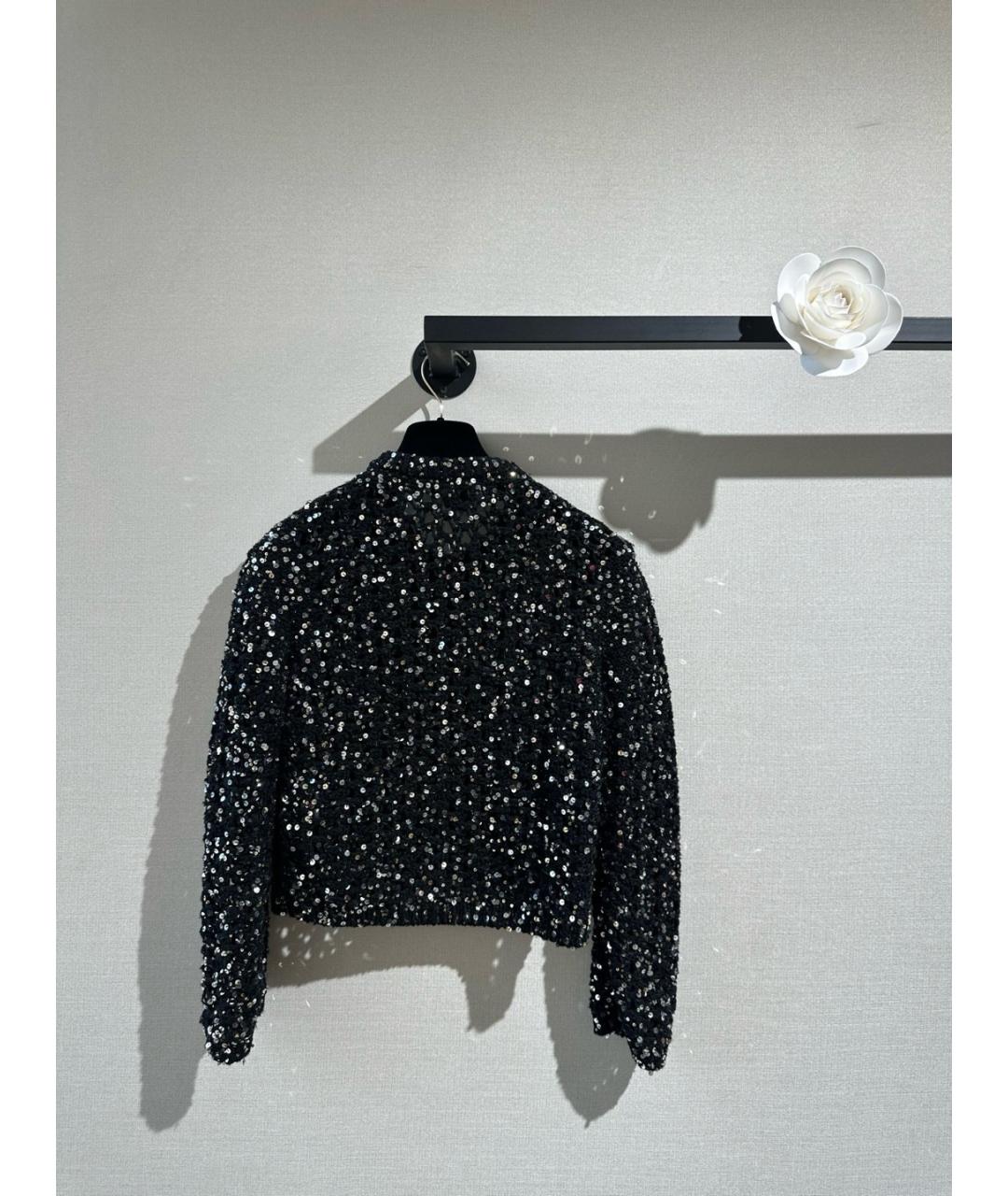 CHANEL Черное пальто, фото 6