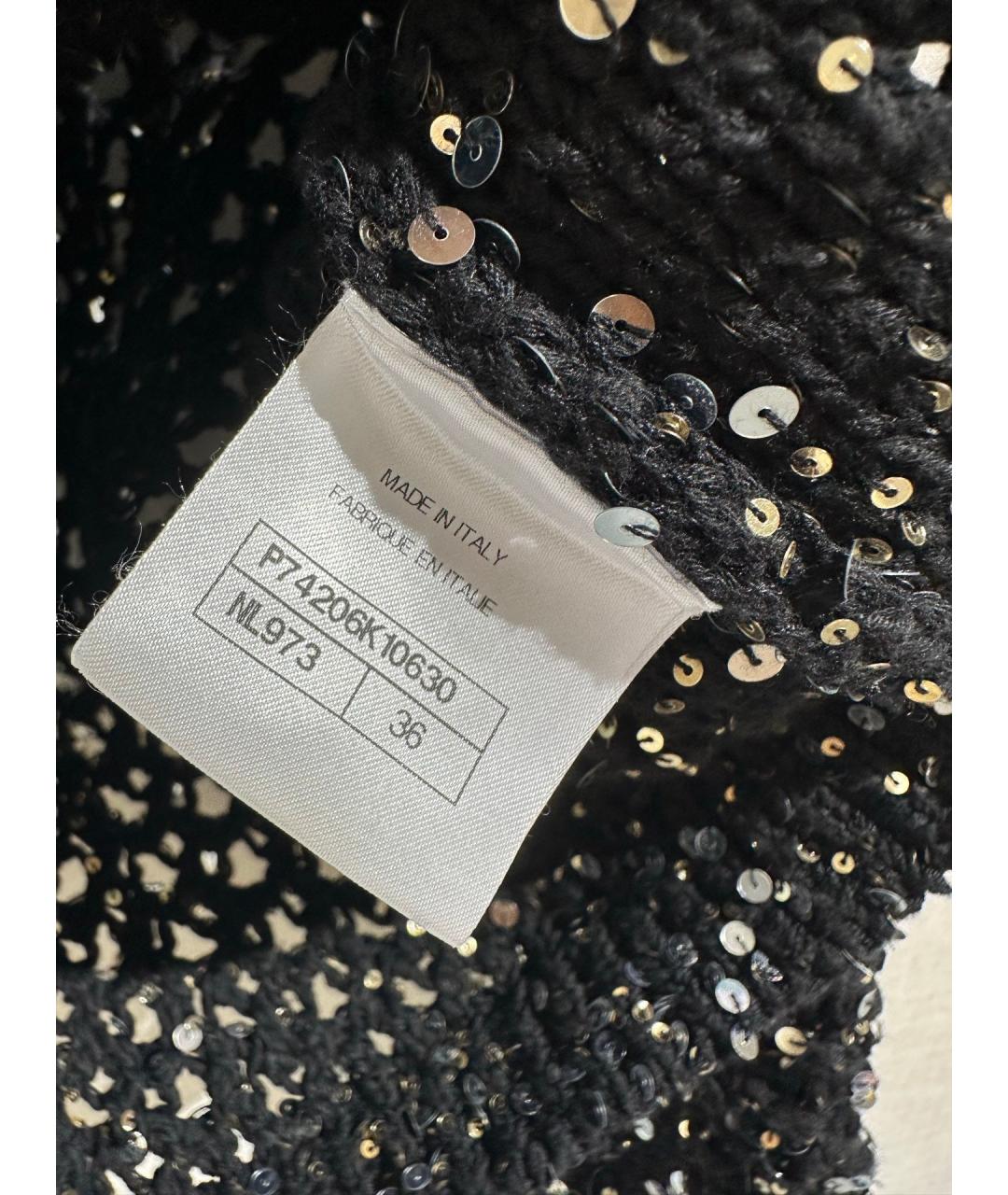 CHANEL Черное пальто, фото 5