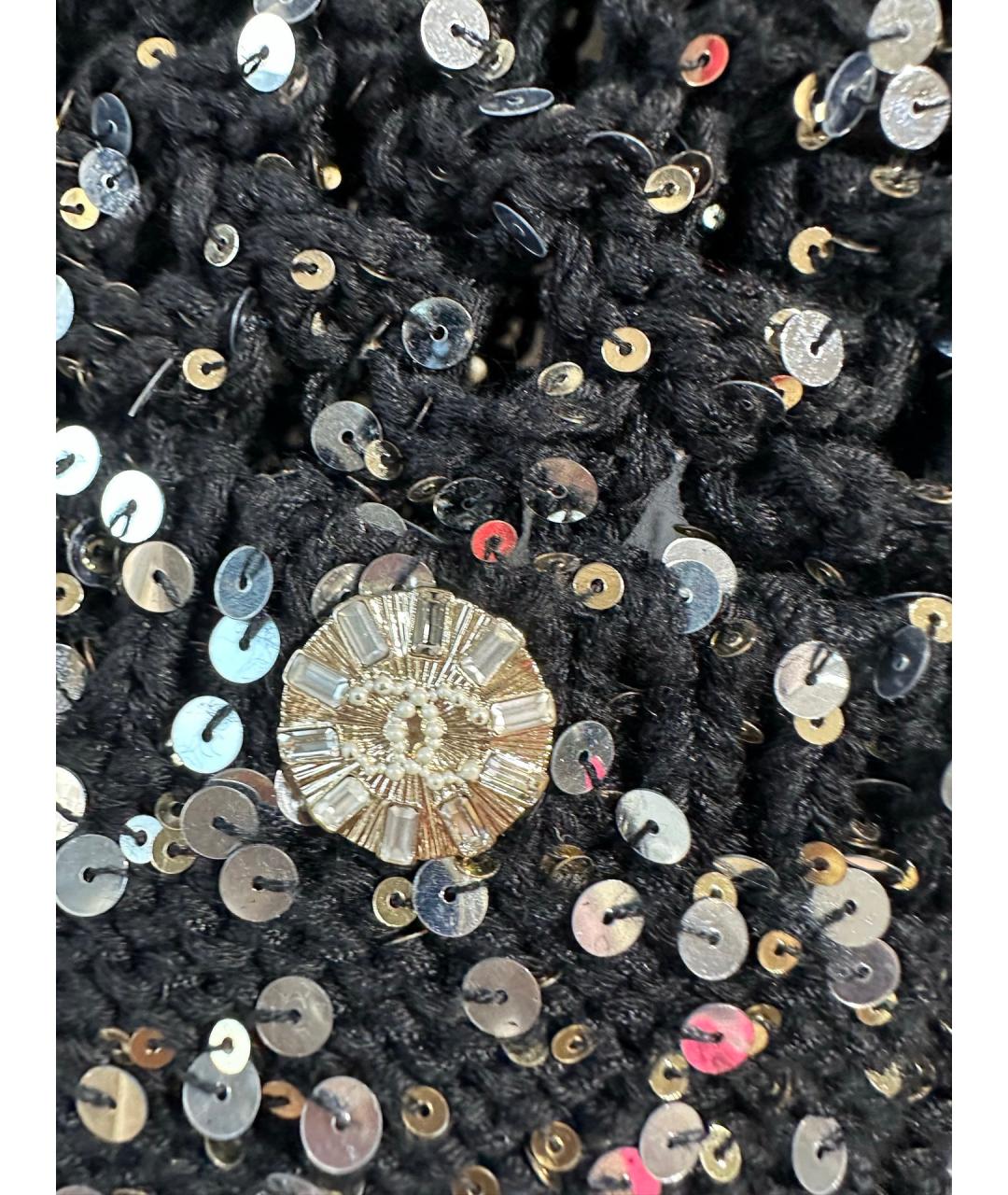 CHANEL Черное пальто, фото 3