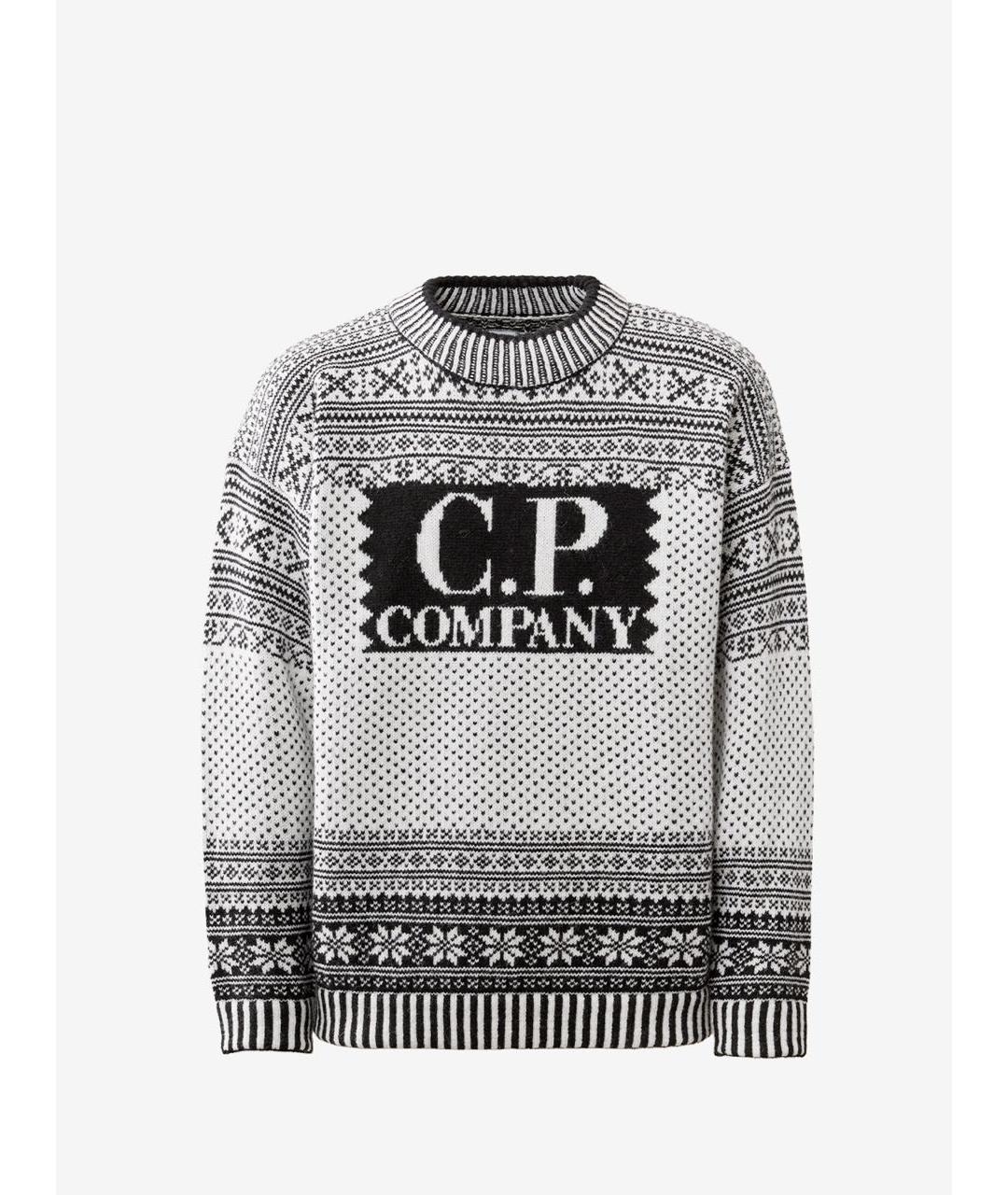 CP COMPANY Черный шерстяной джемпер / свитер, фото 5