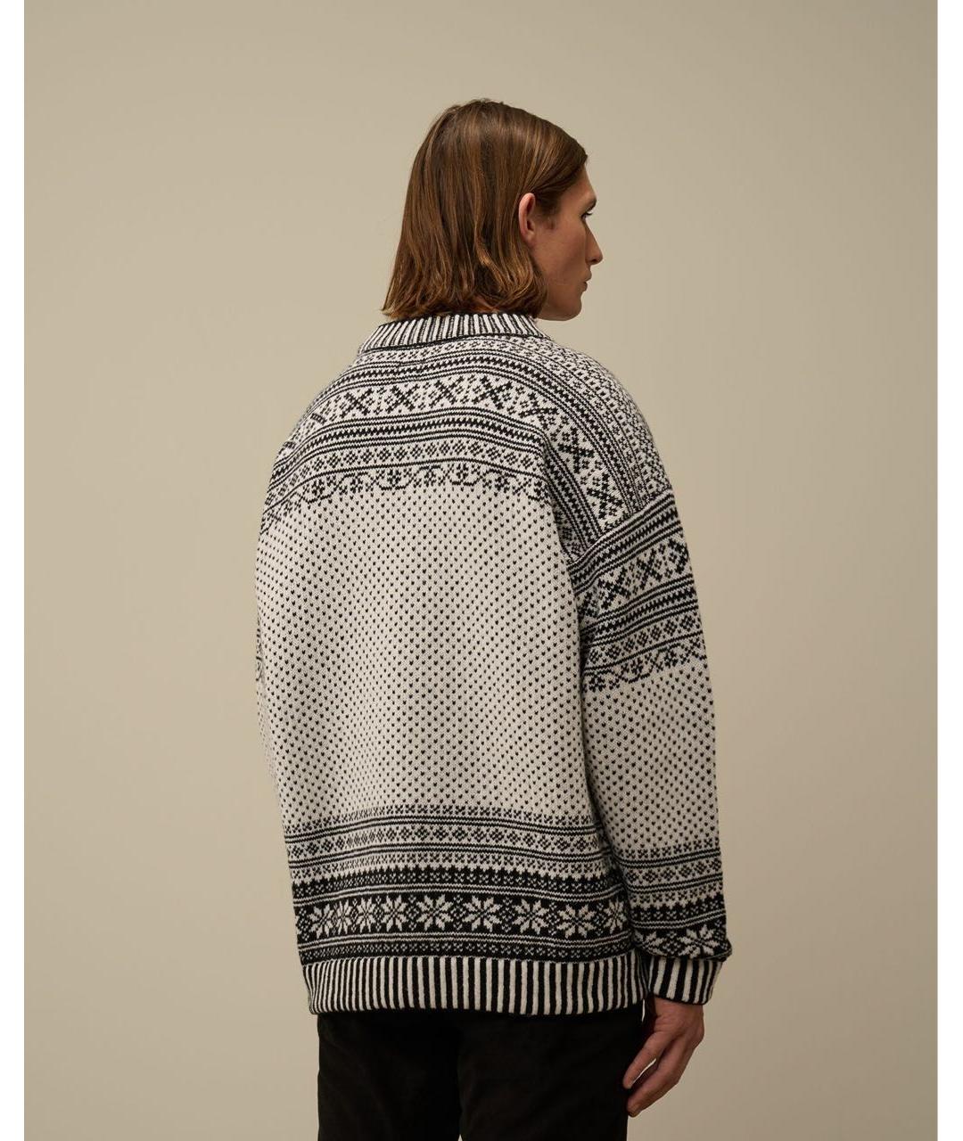 CP COMPANY Черный шерстяной джемпер / свитер, фото 4