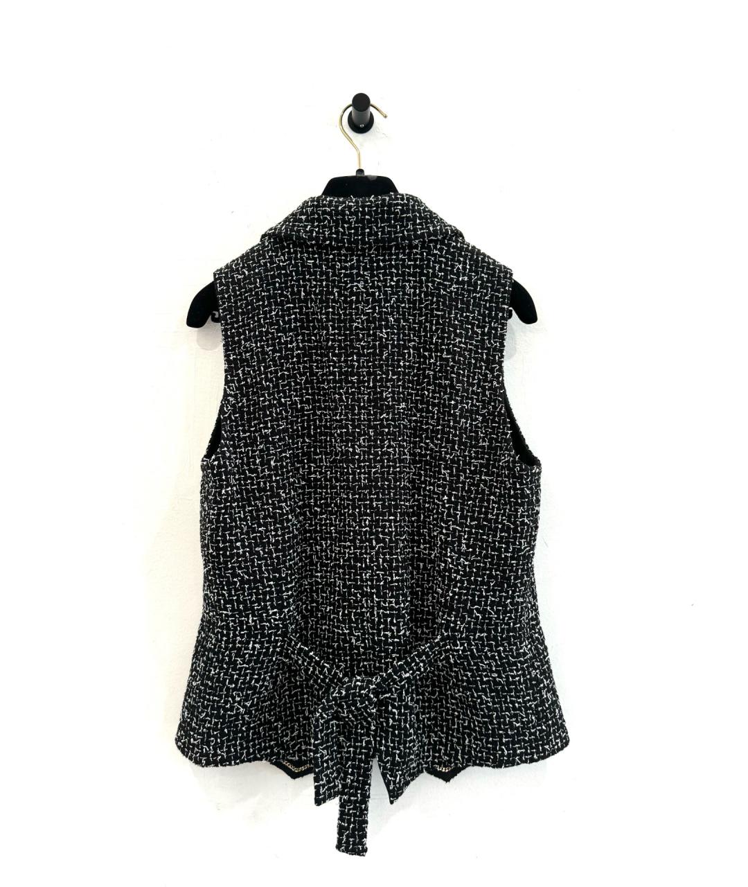 CHANEL Черное пальто, фото 3