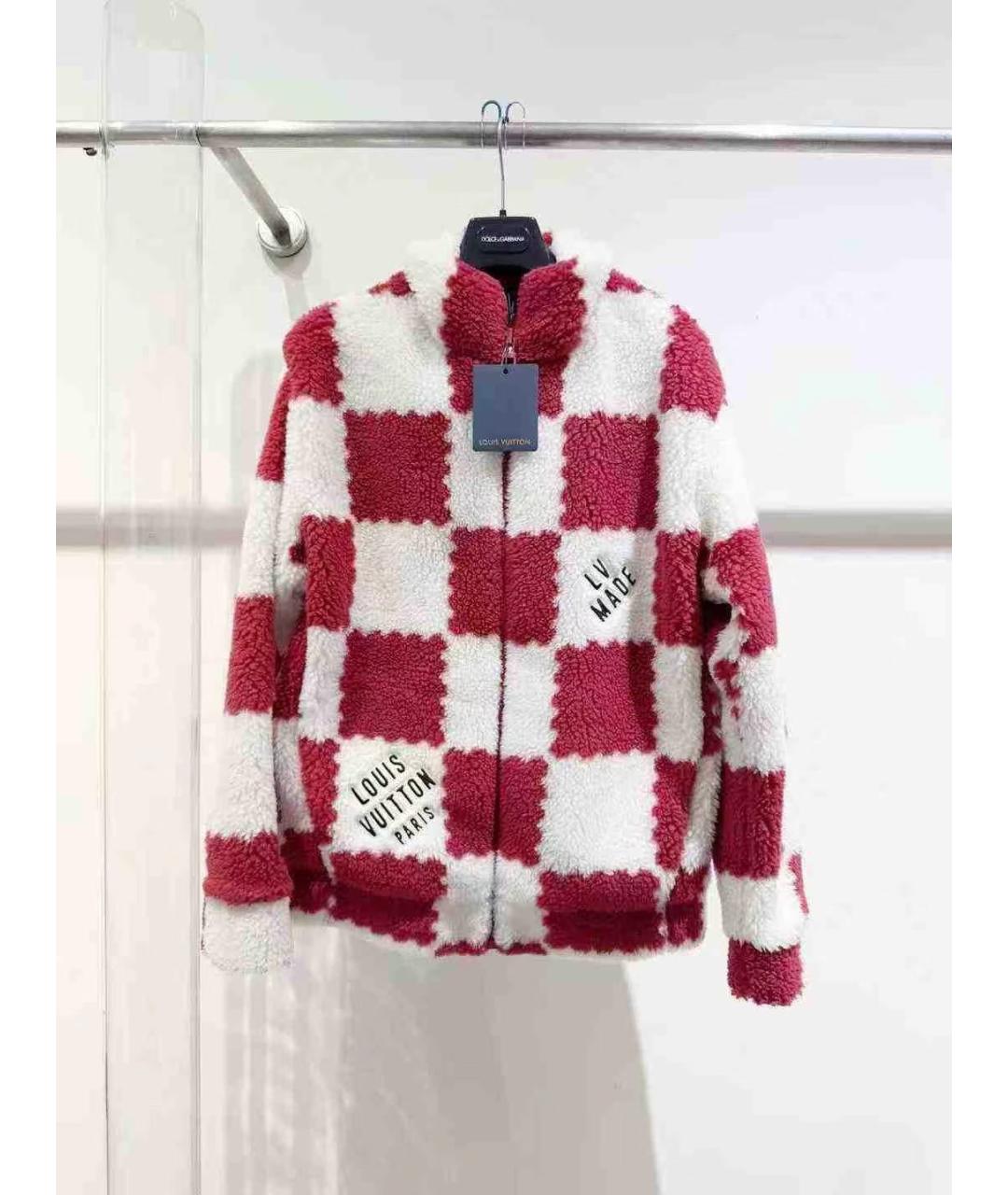 LOUIS VUITTON Красная шерстяная куртка, фото 2