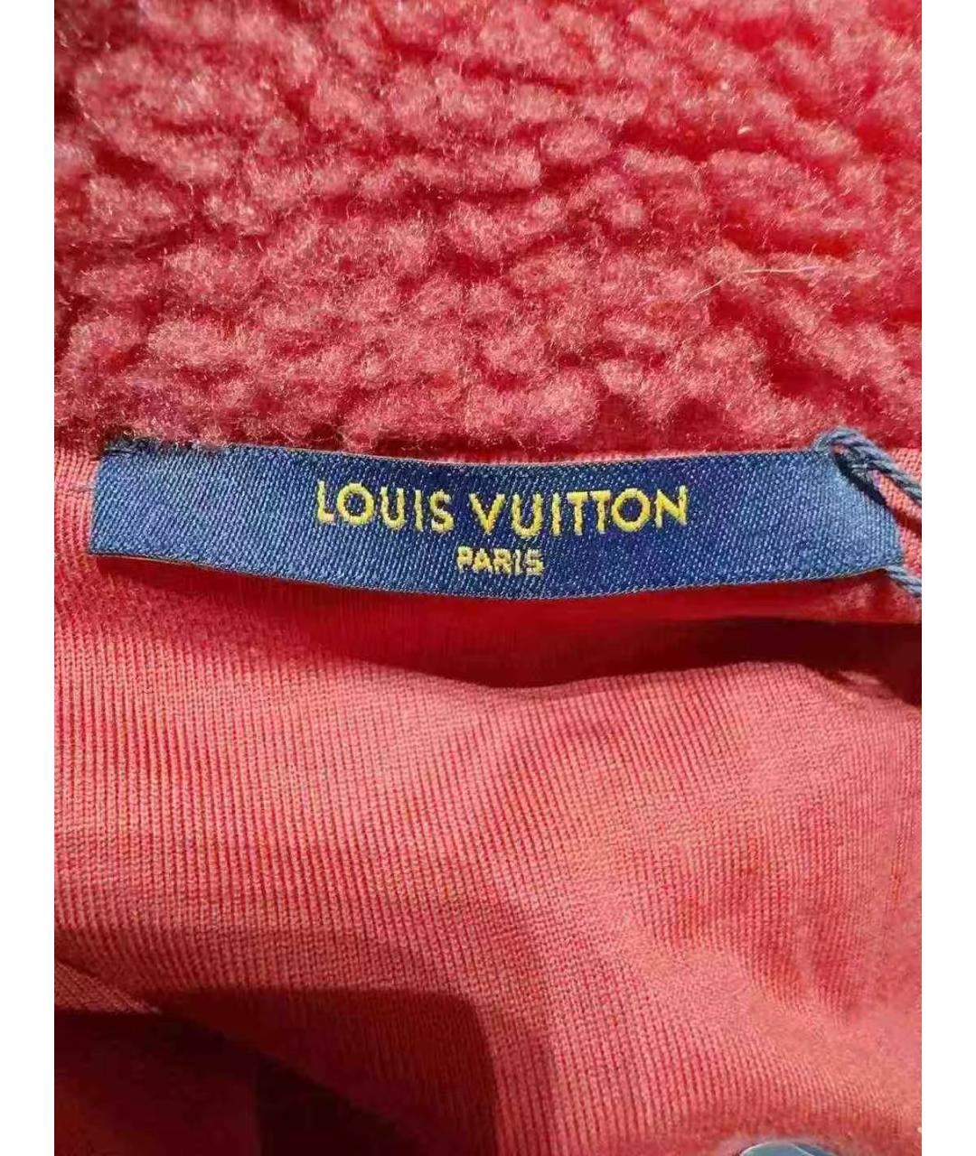 LOUIS VUITTON Красная шерстяная куртка, фото 6