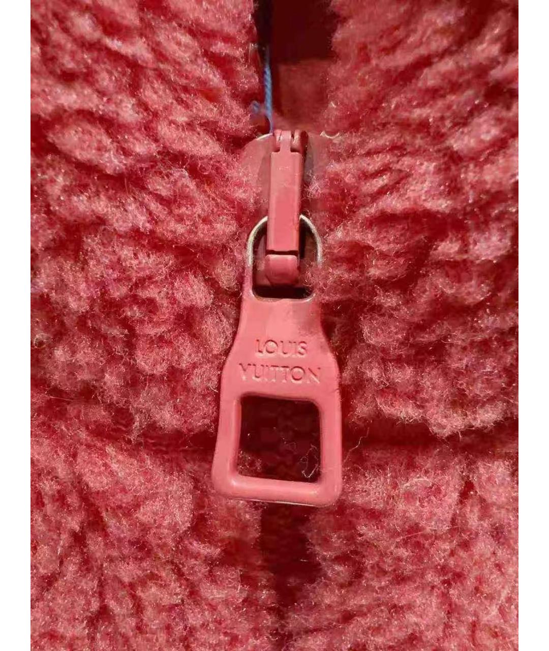 LOUIS VUITTON Красная шерстяная куртка, фото 4