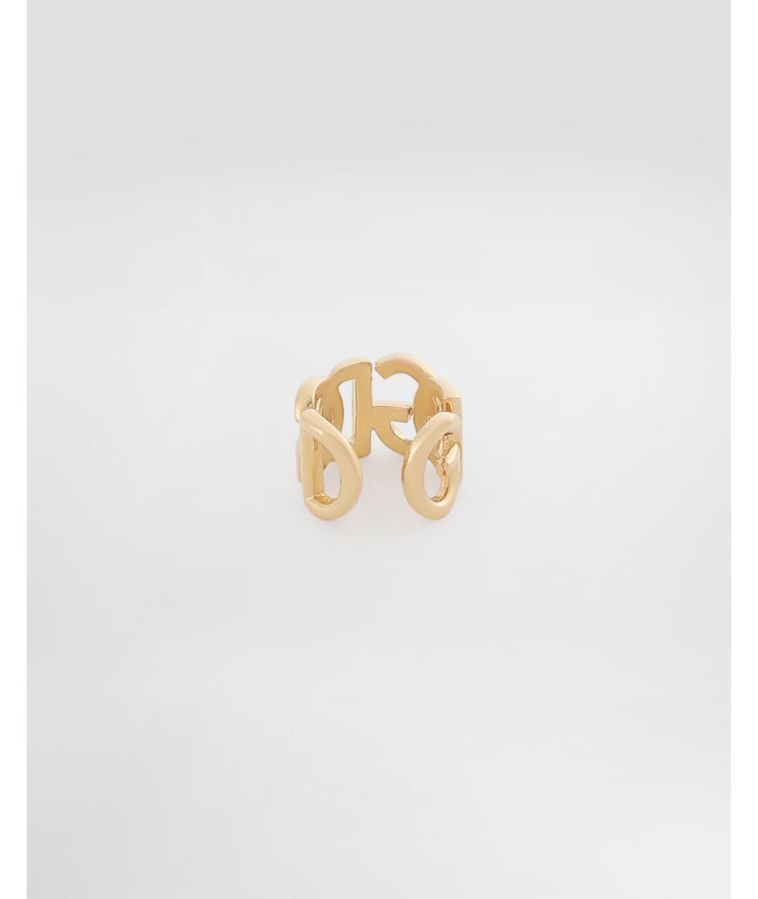 DOLCE&GABBANA Золотые позолоченные серьги, фото 2