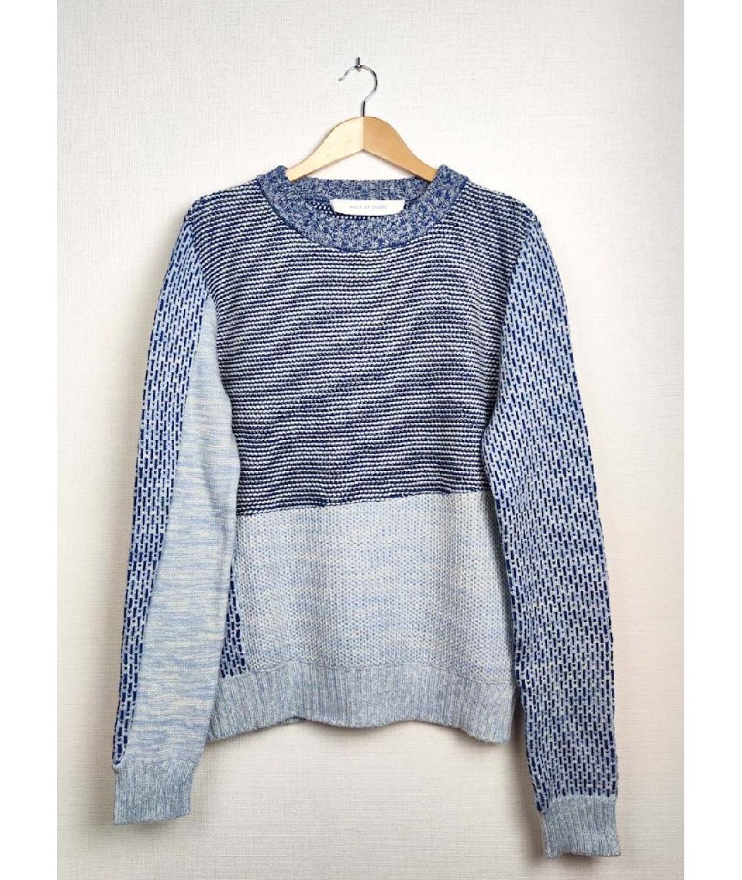 WALK OF SHAME Голубой шерстяной джемпер / свитер, фото 10