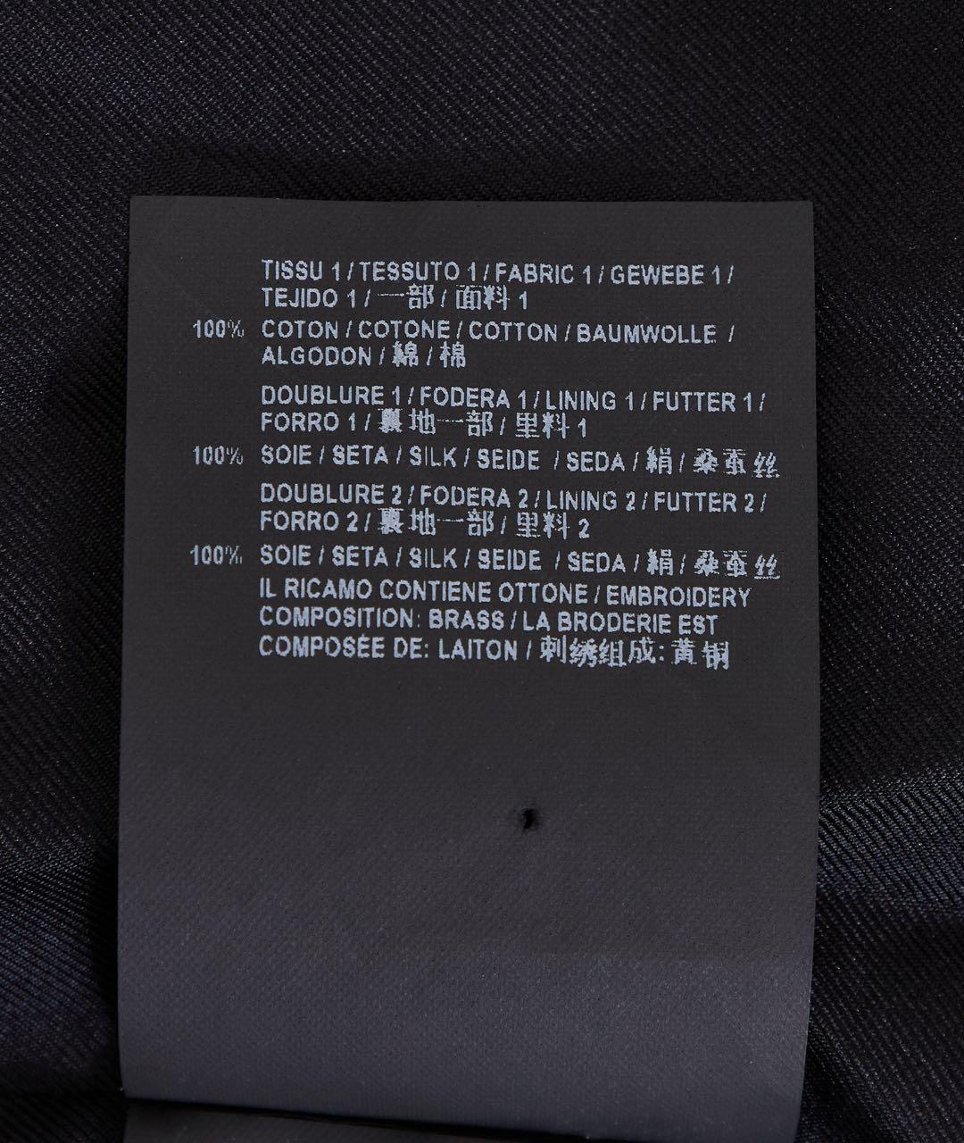 SAINT LAURENT Черная хлопковая юбка мини, фото 6