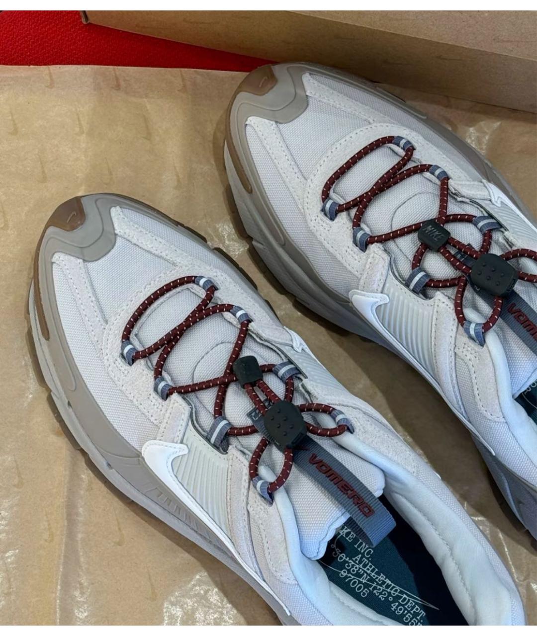 NIKE Бежевые низкие кроссовки / кеды, фото 5