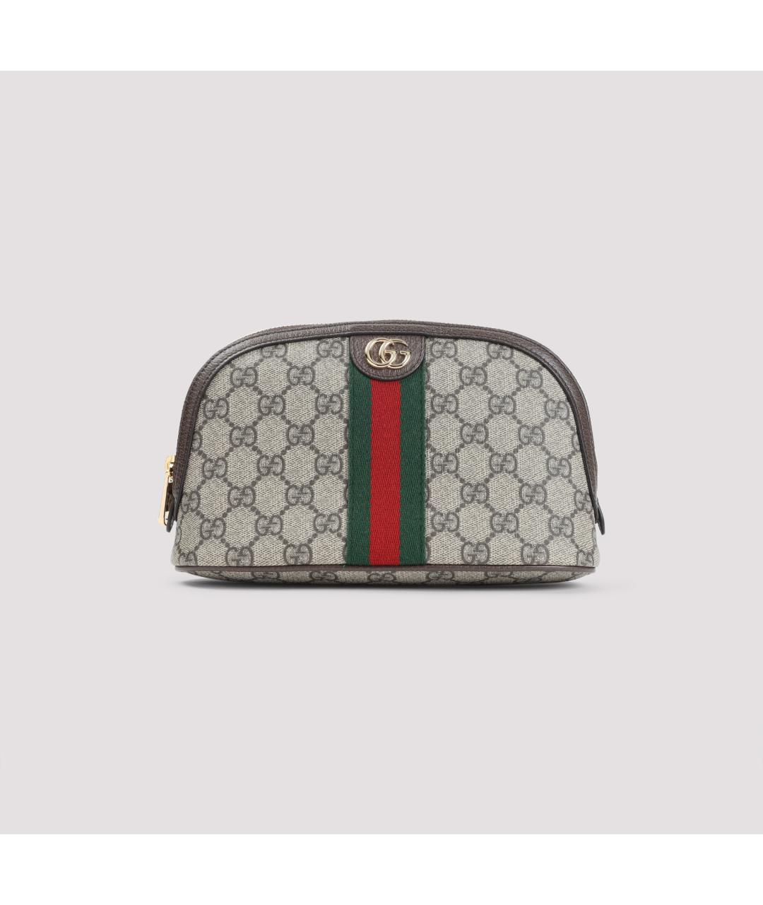 GUCCI Бежевая косметичка, фото 3