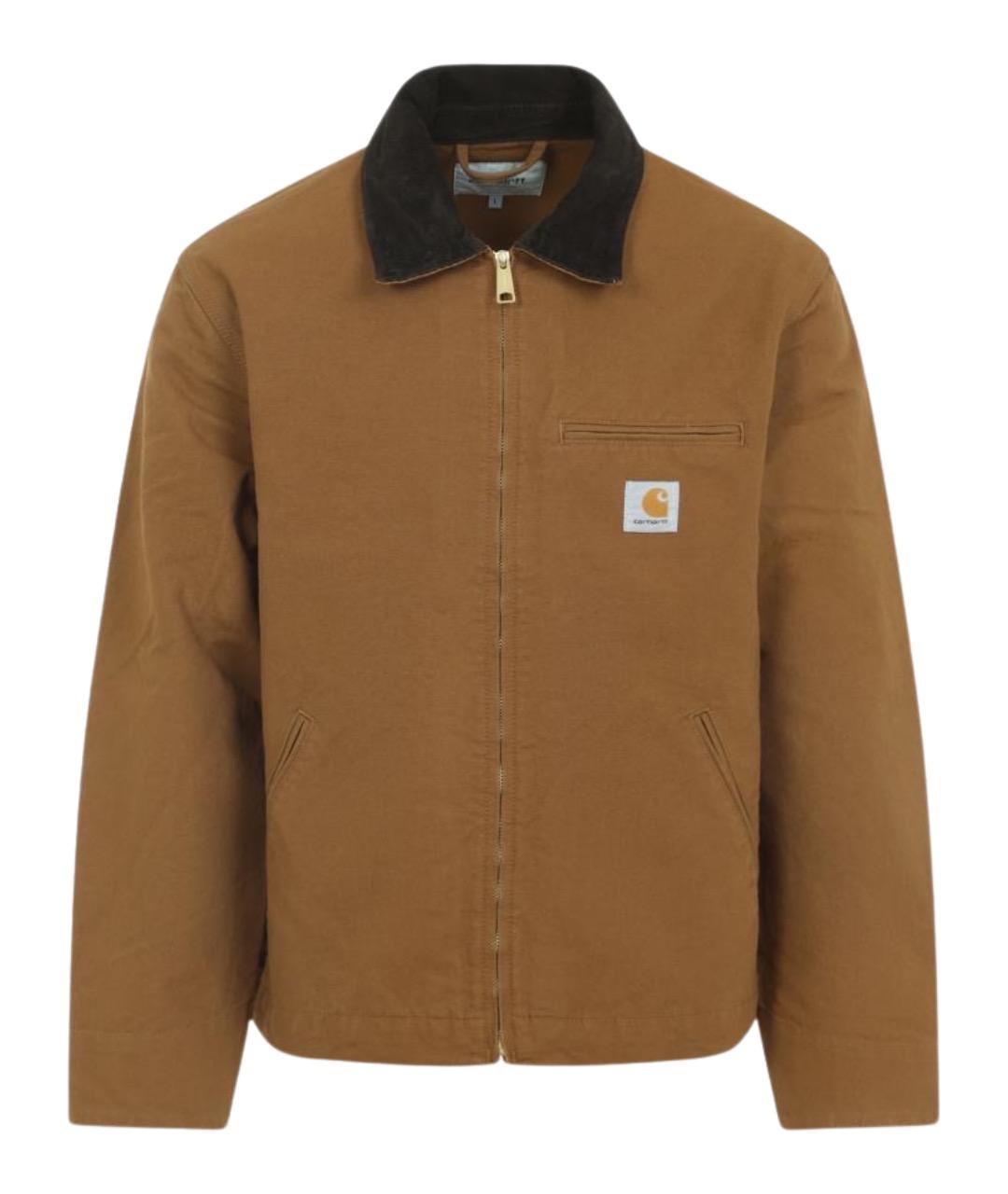 CARHARTT WIP Бежевая хлопковая куртка, фото 1