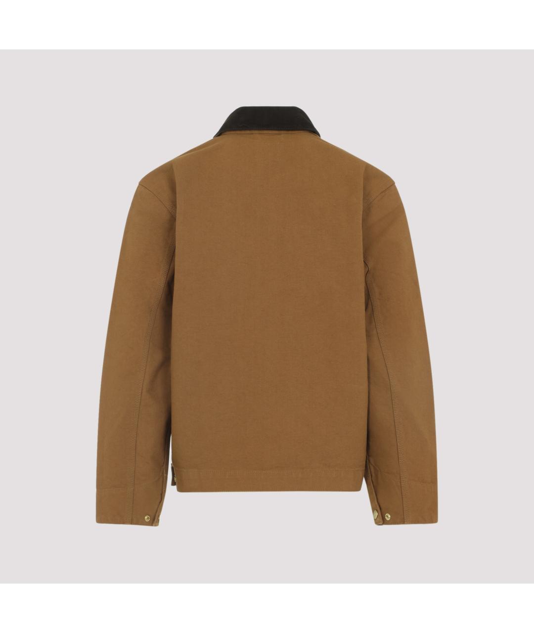 CARHARTT WIP Бежевая хлопковая куртка, фото 2