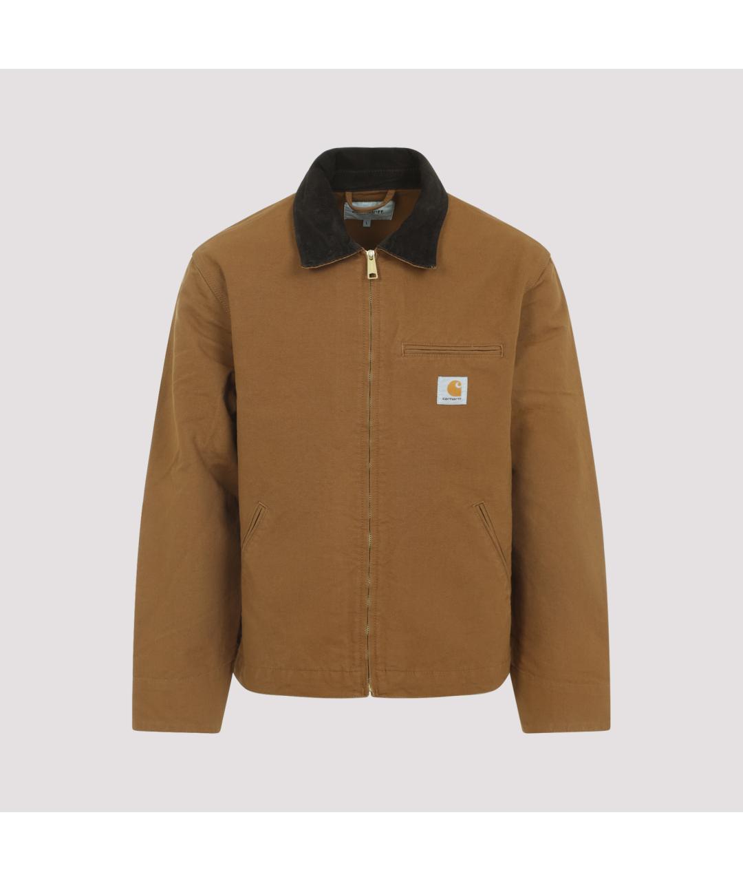 CARHARTT WIP Бежевая хлопковая куртка, фото 4