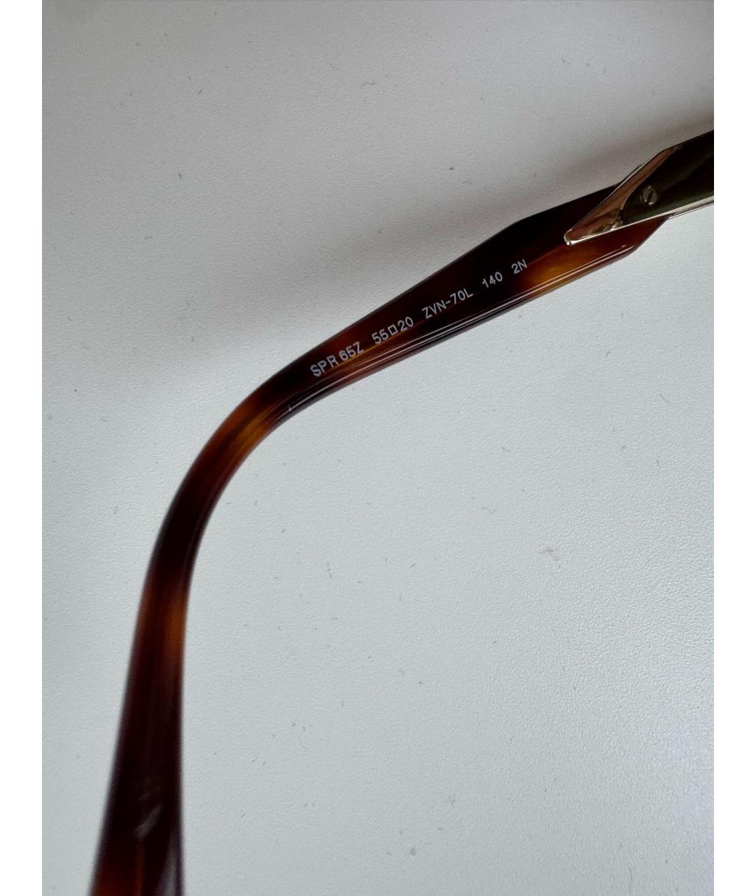 PRADA Черные металлические солнцезащитные очки, фото 7