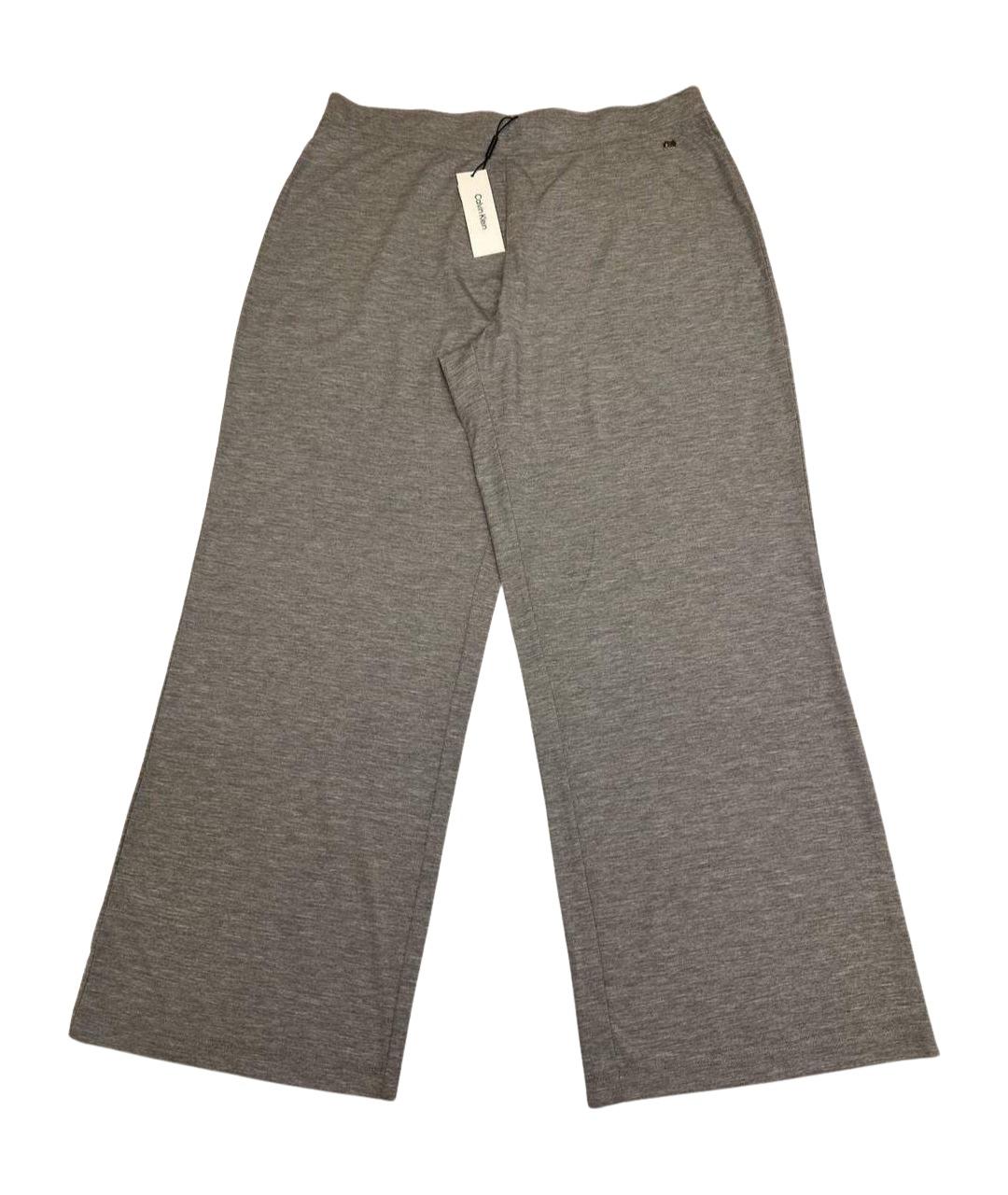 CALVIN KLEIN Серые вискозные спортивные брюки и шорты, фото 1