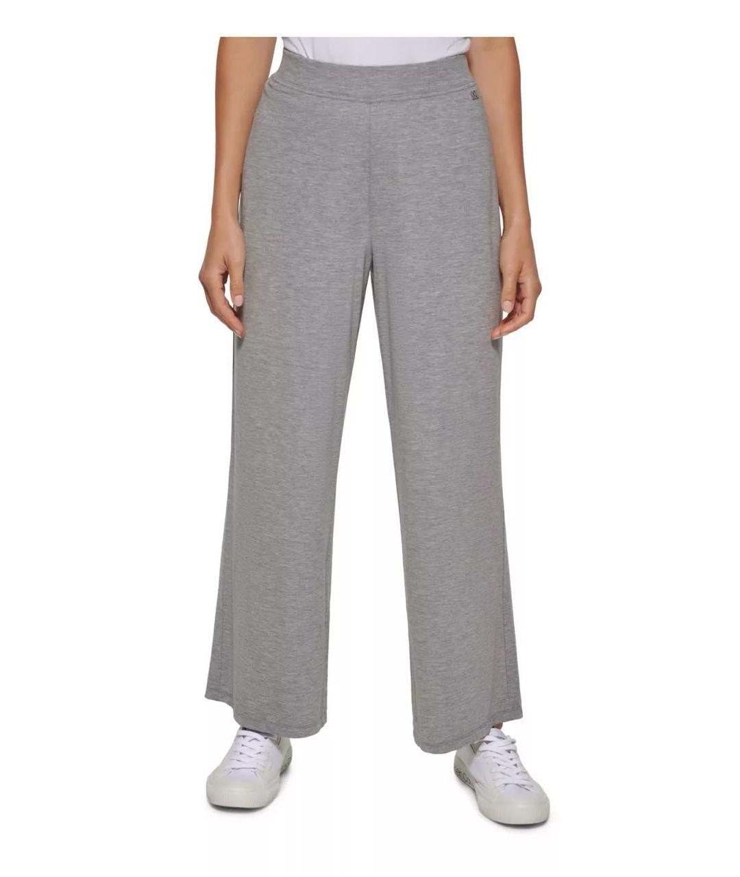 CALVIN KLEIN Серые вискозные спортивные брюки и шорты, фото 6