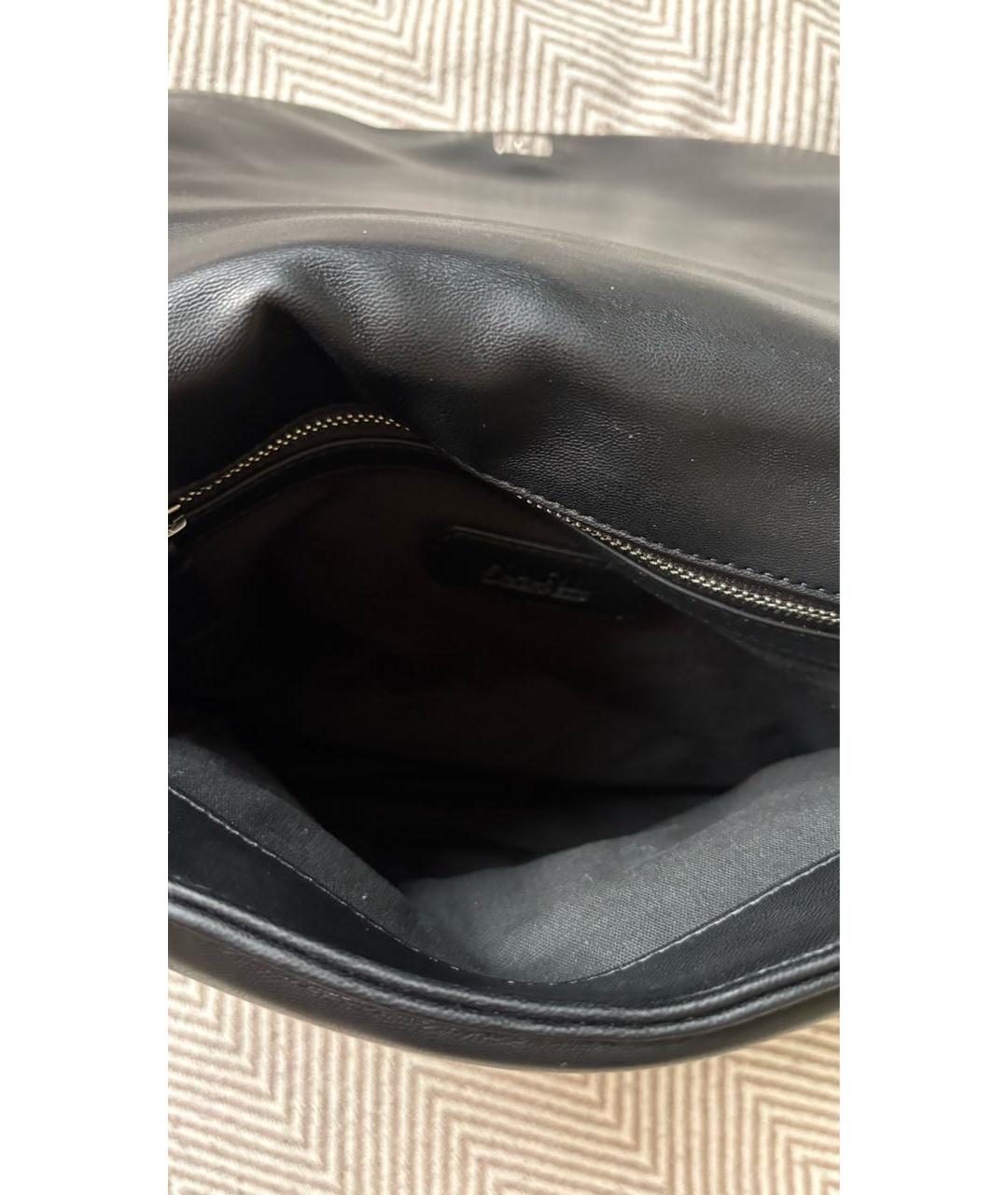 KARL LAGERFELD Черная сумка через плечо из искусственной кожи, фото 5