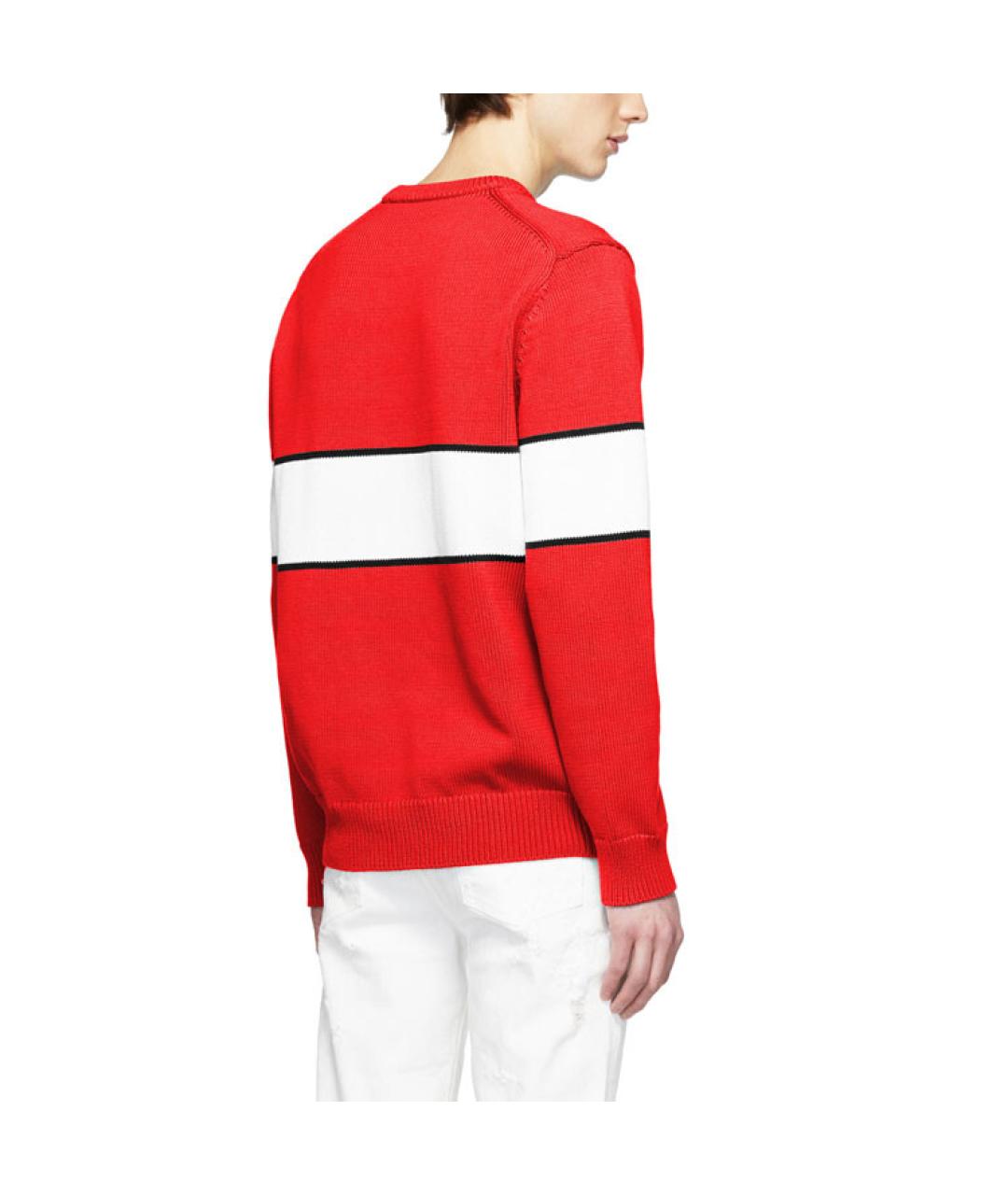GIVENCHY Красный хлопковый джемпер / свитер, фото 2