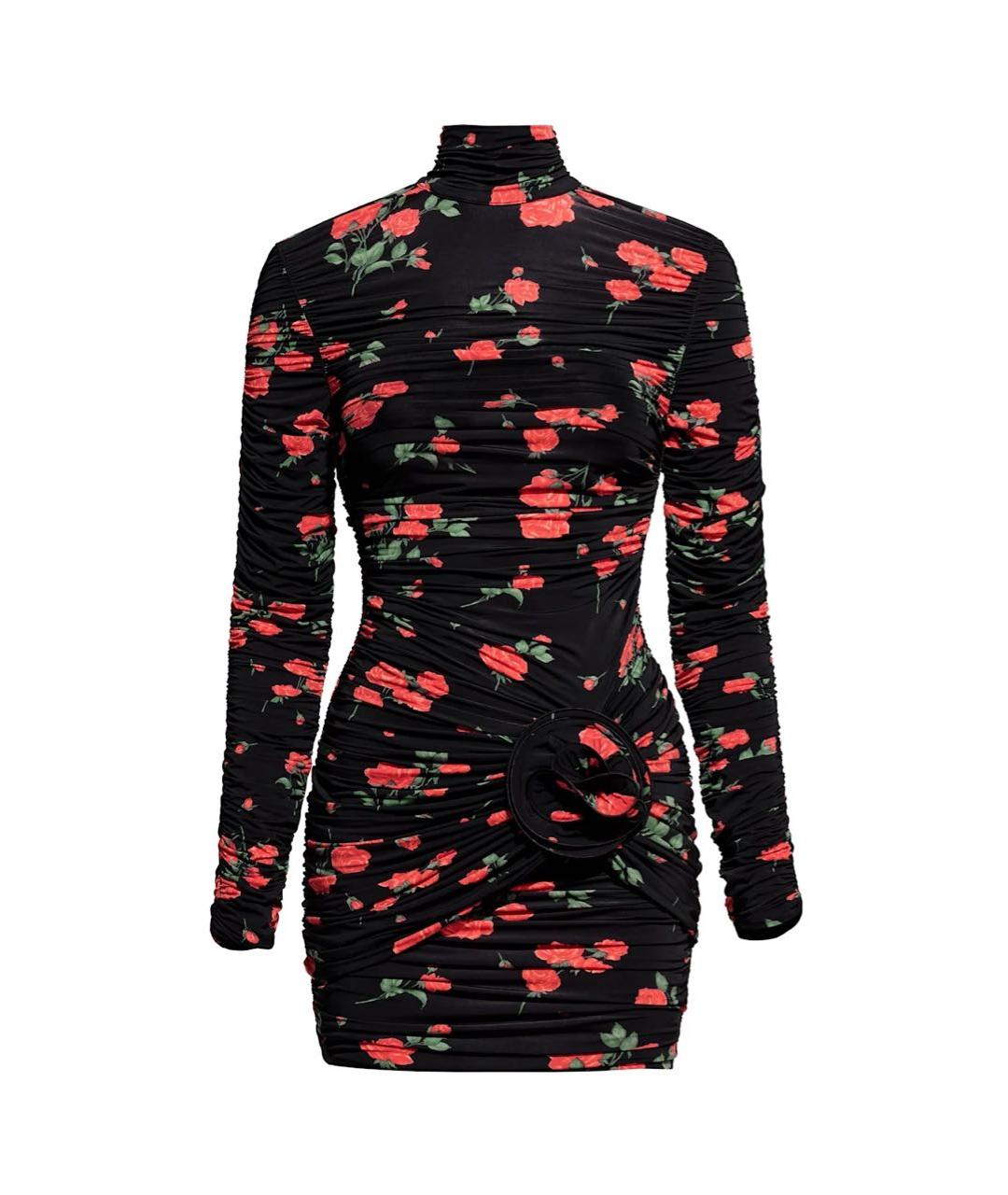 MAGDA BUTRYM Красное синтетическое коктейльное платье, фото 1