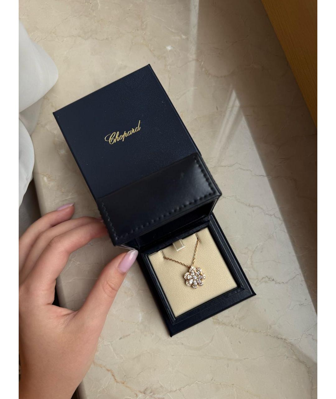 CHOPARD Золотое колье из розового золота, фото 5