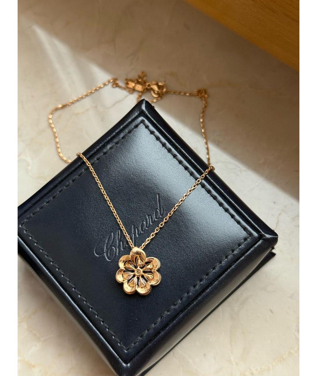 CHOPARD Золотое колье из розового золота, фото 2