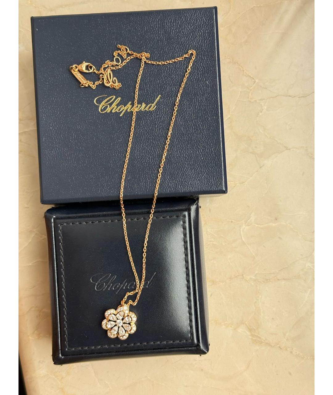 CHOPARD Золотое колье из розового золота, фото 4