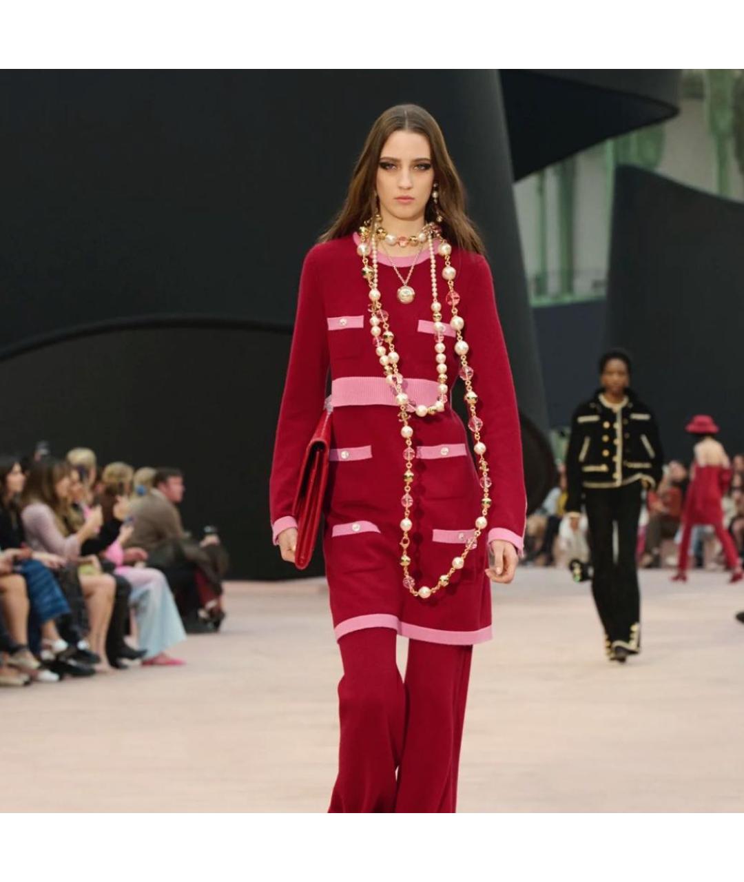 CHANEL Бежевое металлическое колье, фото 6