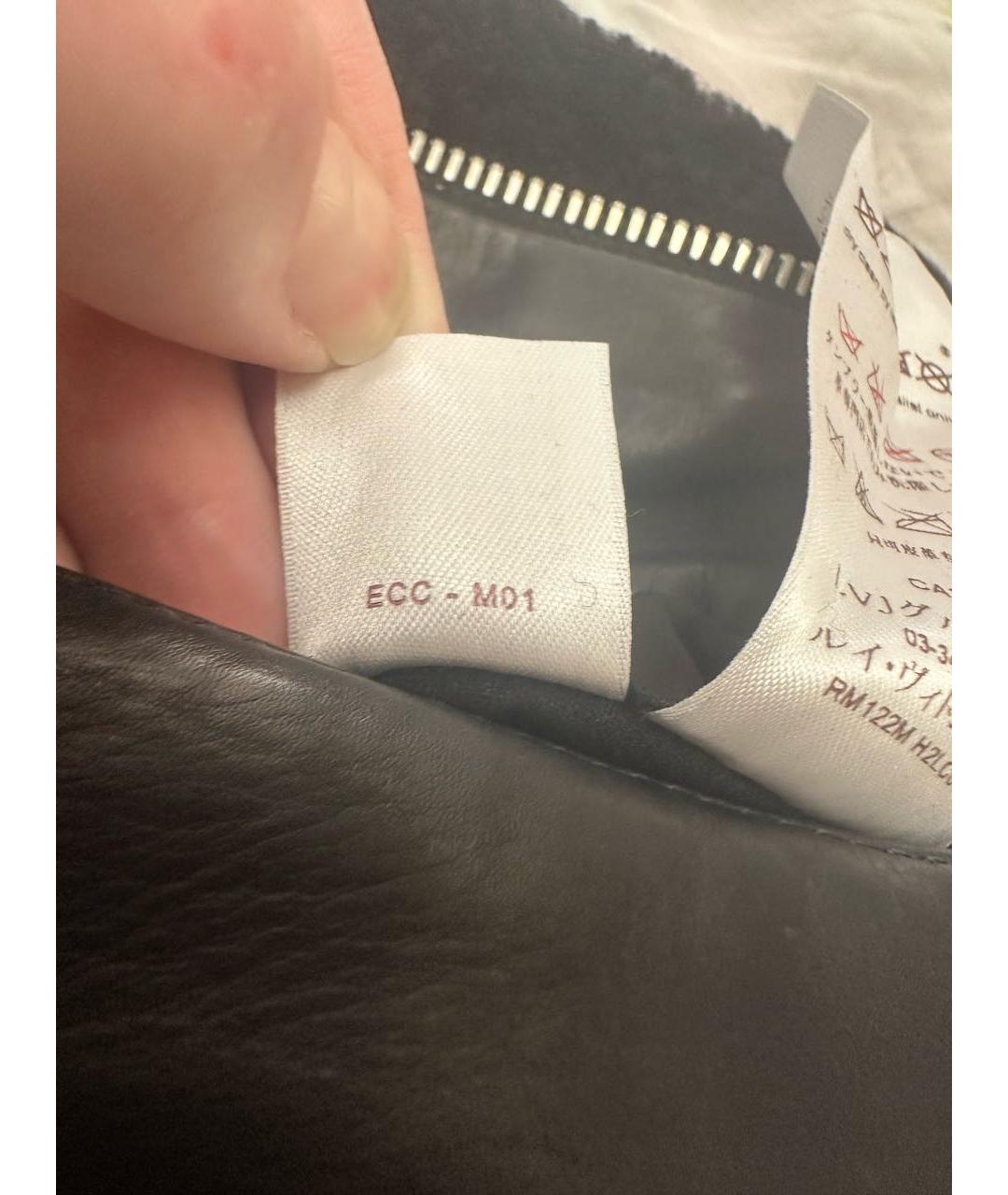 LOUIS VUITTON Черная замшевая дубленка/шуба, фото 8