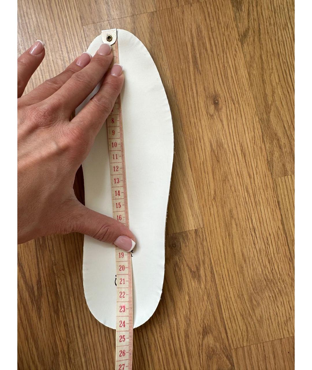 CHRISTIAN DIOR Белые кожаные кеды, фото 8