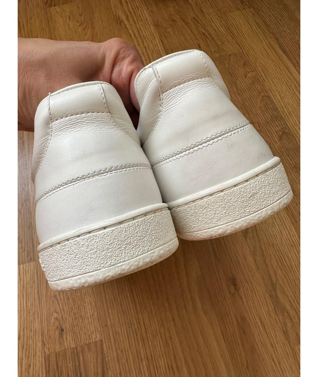 CHRISTIAN DIOR Белые кожаные кеды, фото 6