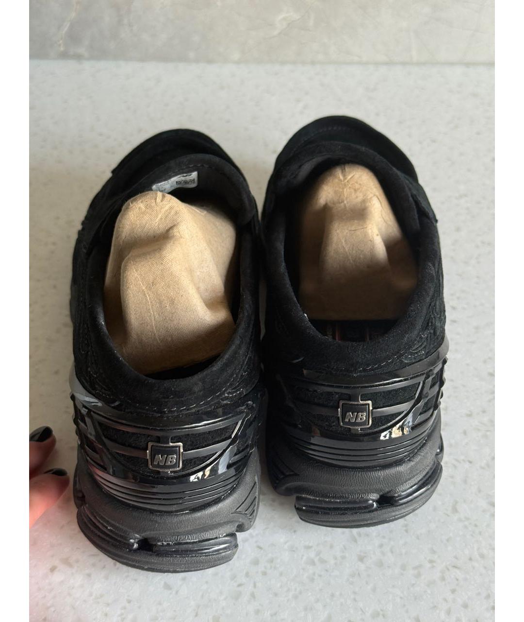 NEW BALANCE Черные замшевые лоферы, фото 5