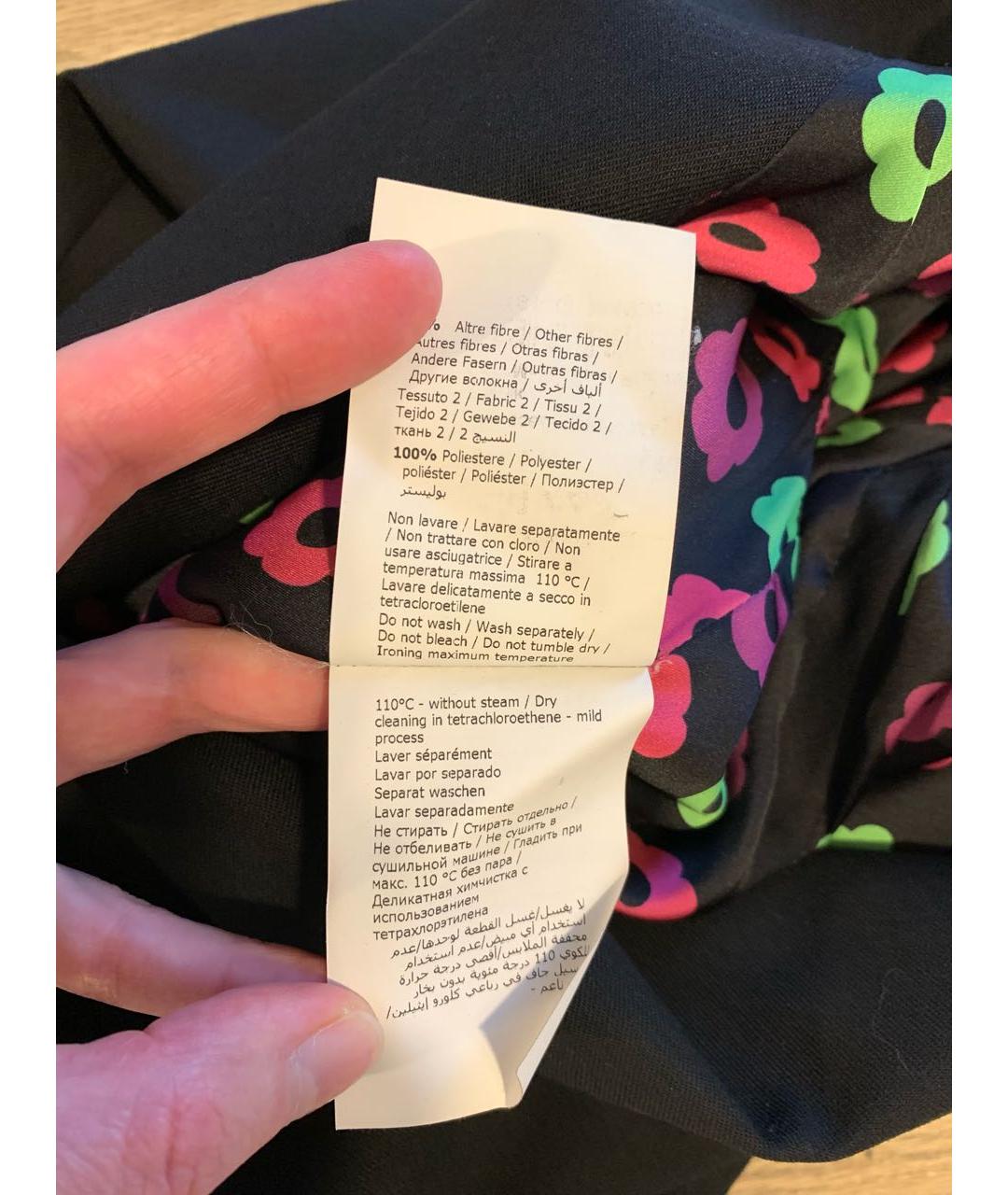 BOUTIQUE MOSCHINO Черный шерстяной жакет/пиджак, фото 8