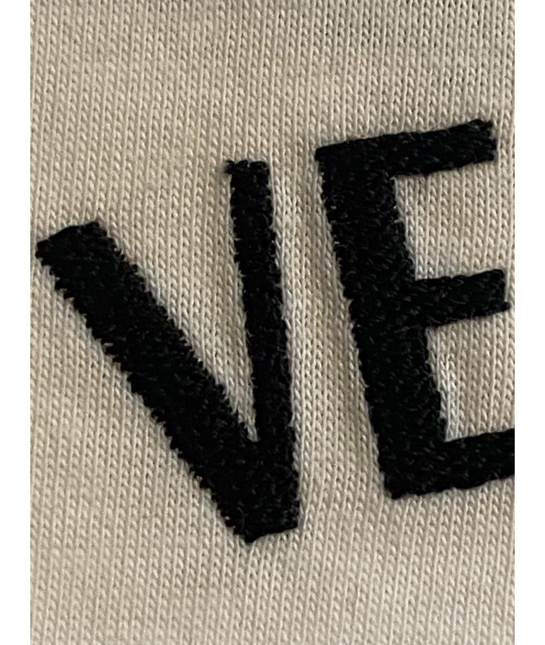 VERSACE Белая хлопковая футболка, фото 4