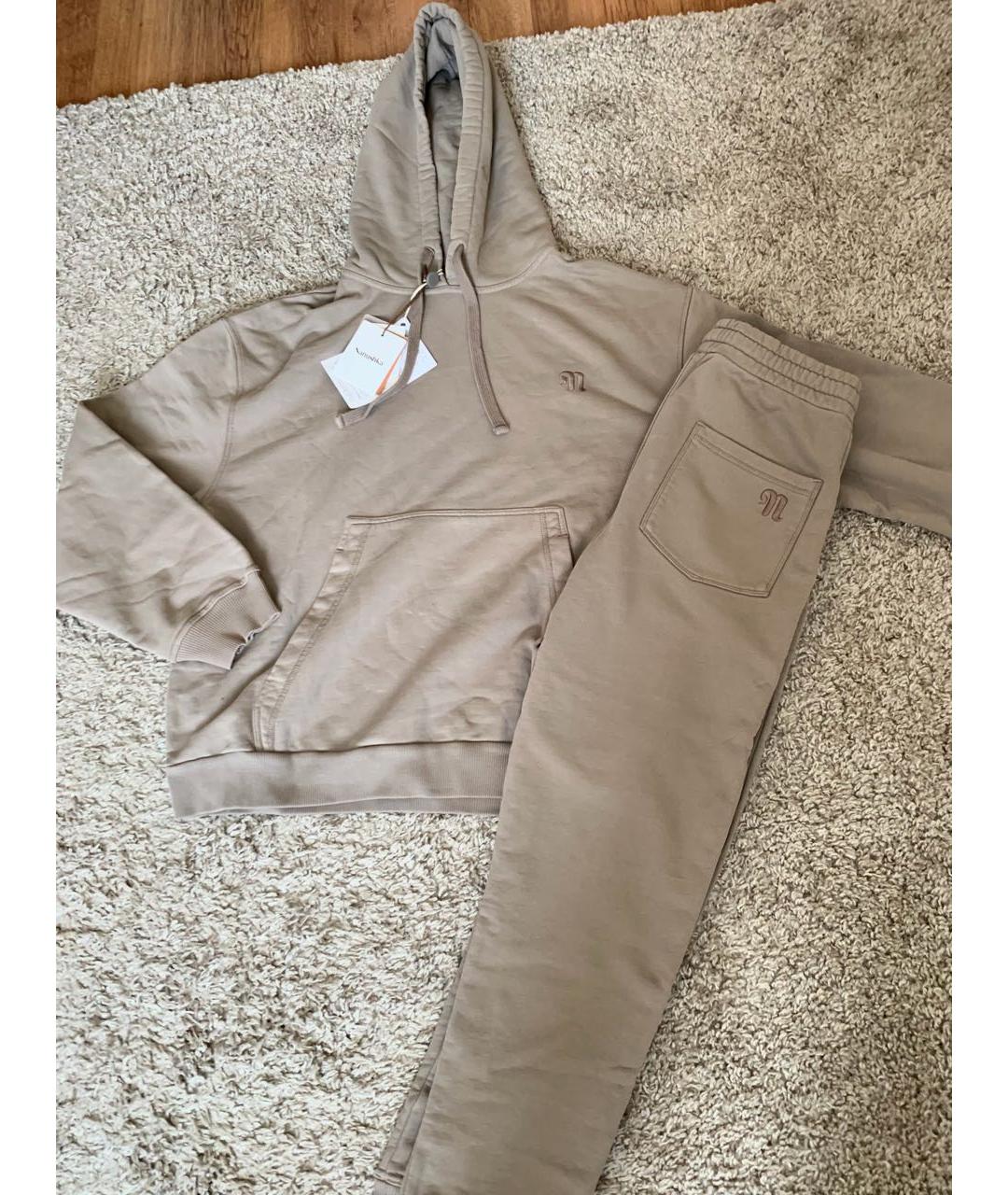 NANUSHKA Бежевый хлопковый спортивные костюмы, фото 4