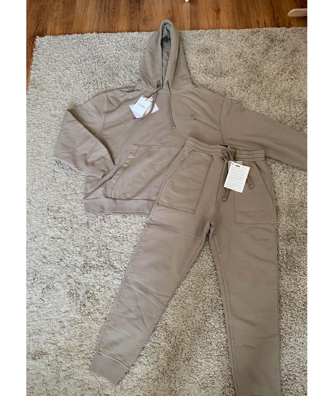 NANUSHKA Бежевый хлопковый спортивные костюмы, фото 3