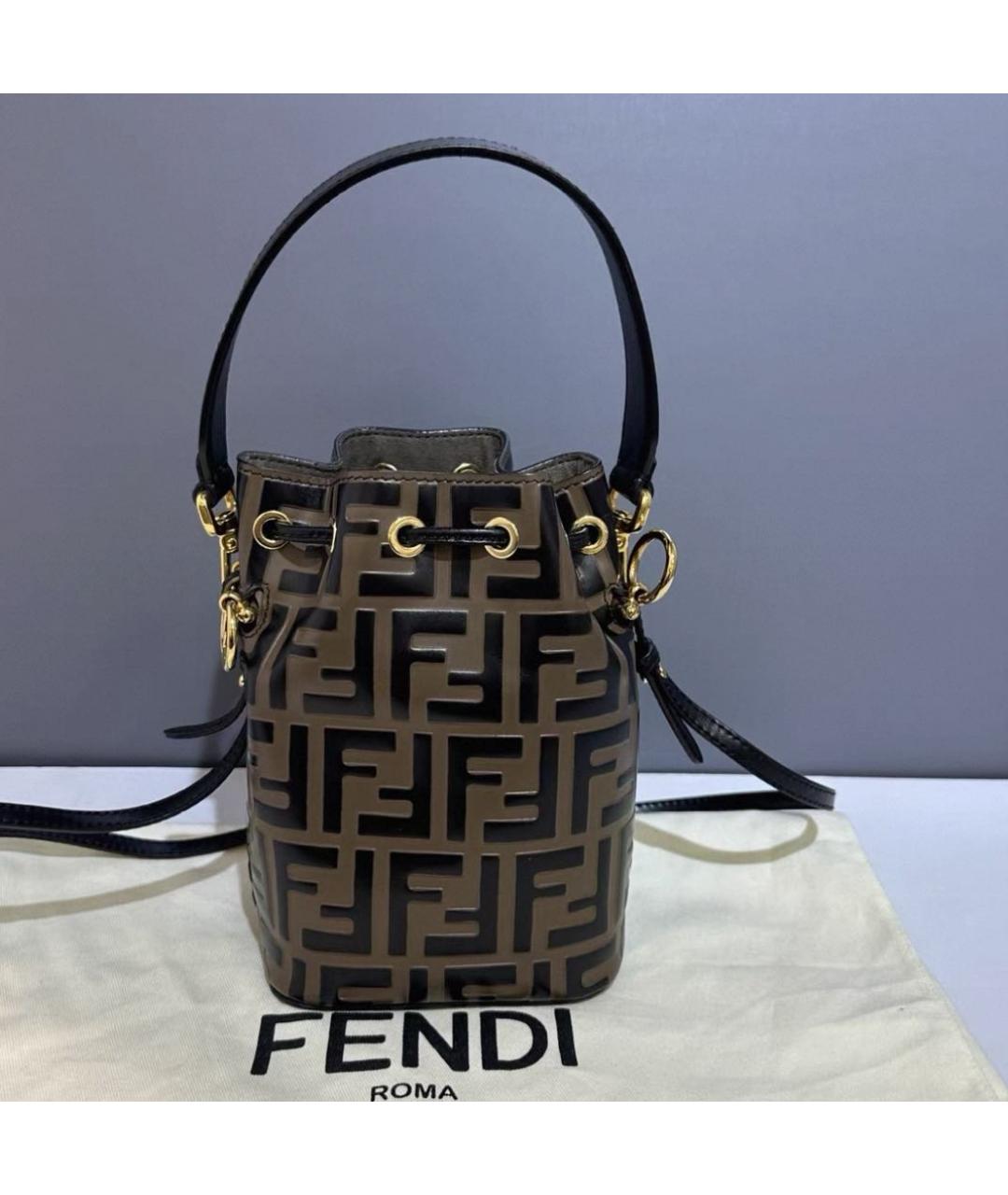 FENDI Мульти кожаная сумка через плечо, фото 3