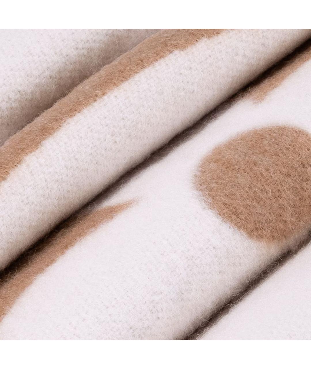 LOUIS VUITTON Бежевый шерстяной шарф, фото 2