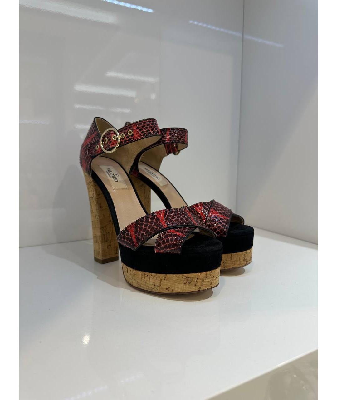 VALENTINO Мульти босоножки, фото 4