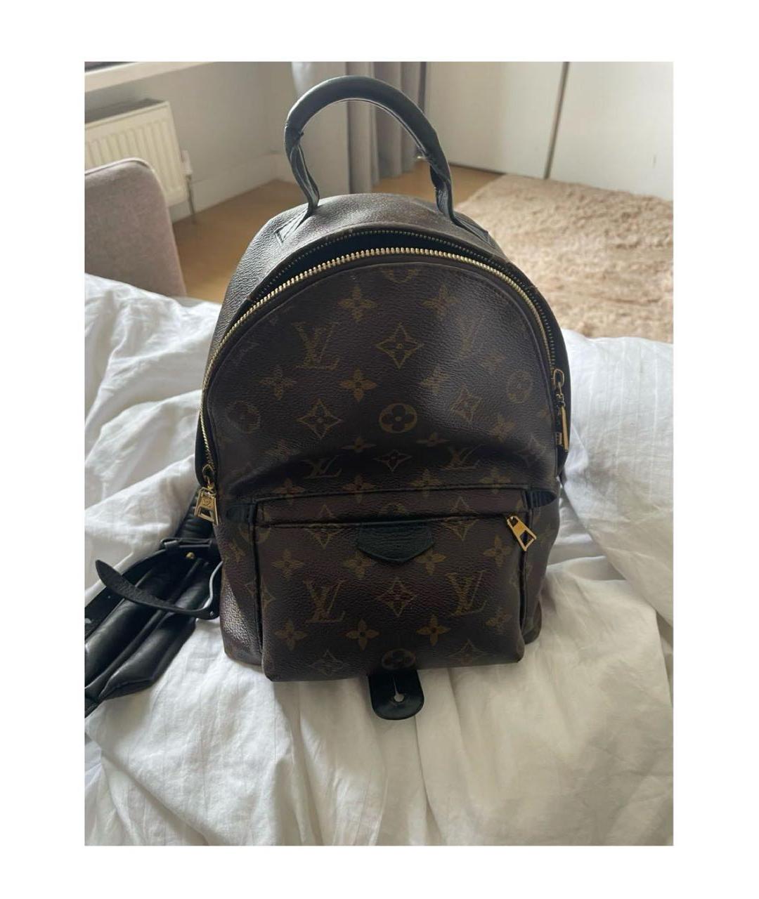 LOUIS VUITTON Коричневый рюкзак, фото 4