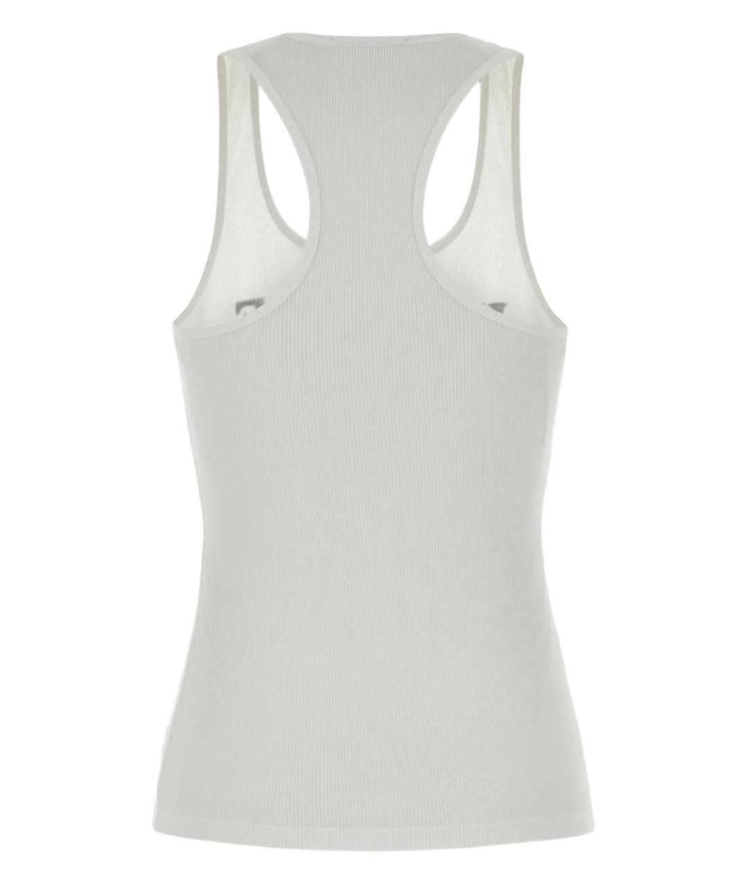 STELLA MCCARTNEY Белая хлопковая майка, фото 2