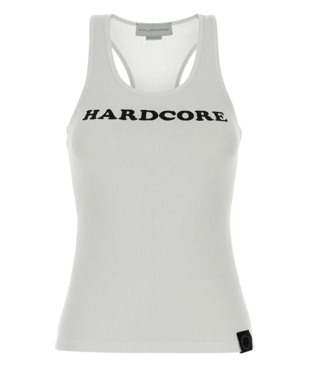 STELLA MCCARTNEY Белая хлопковая майка, фото 1