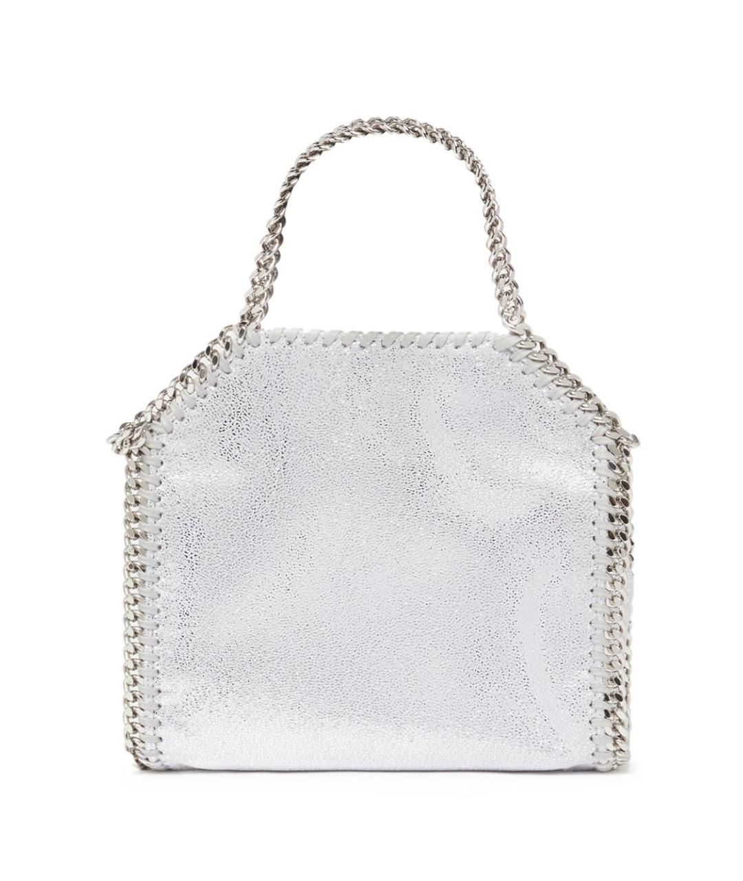 STELLA MCCARTNEY Серебряная синтетическая сумка через плечо, фото 3