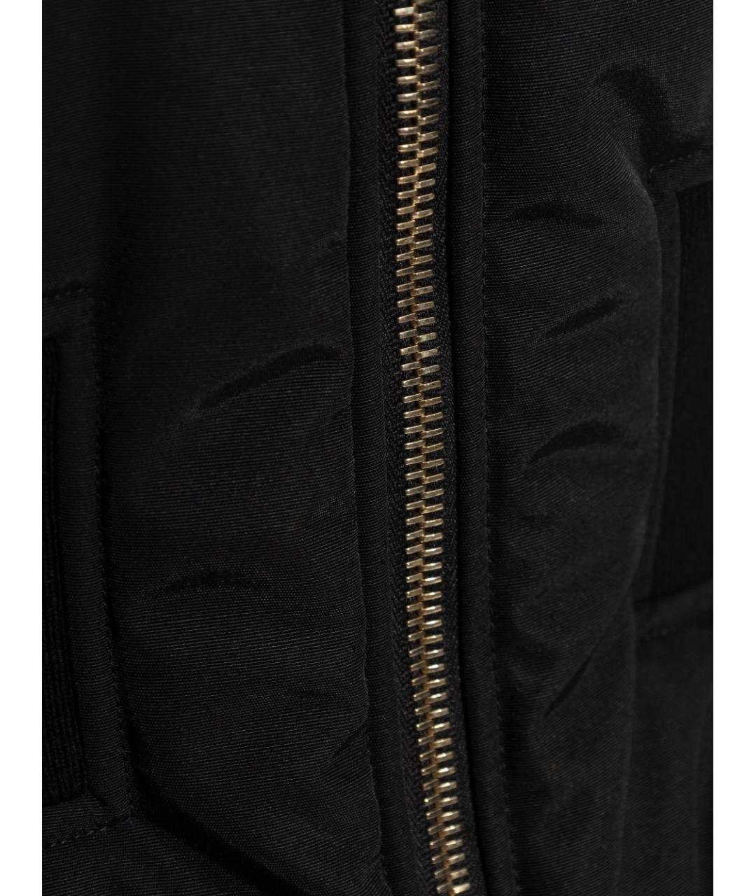 ALAIA Черный хлопковый пуховик, фото 5