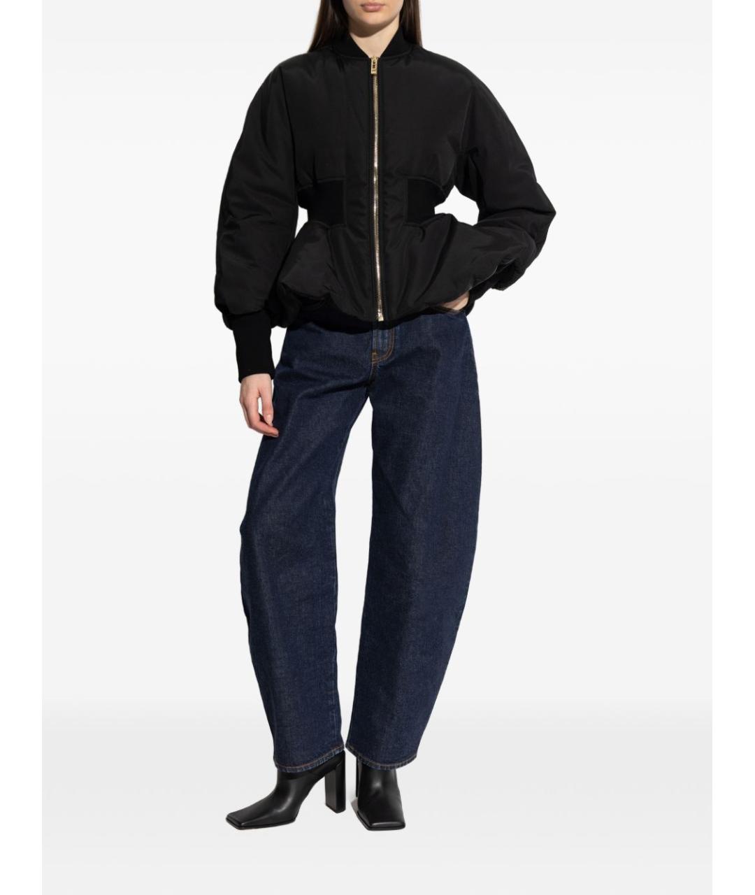 ALAIA Черный хлопковый пуховик, фото 3