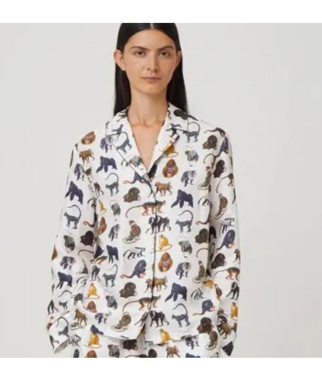 12 STOREEZ Мульти шелковая рубашка, фото 3