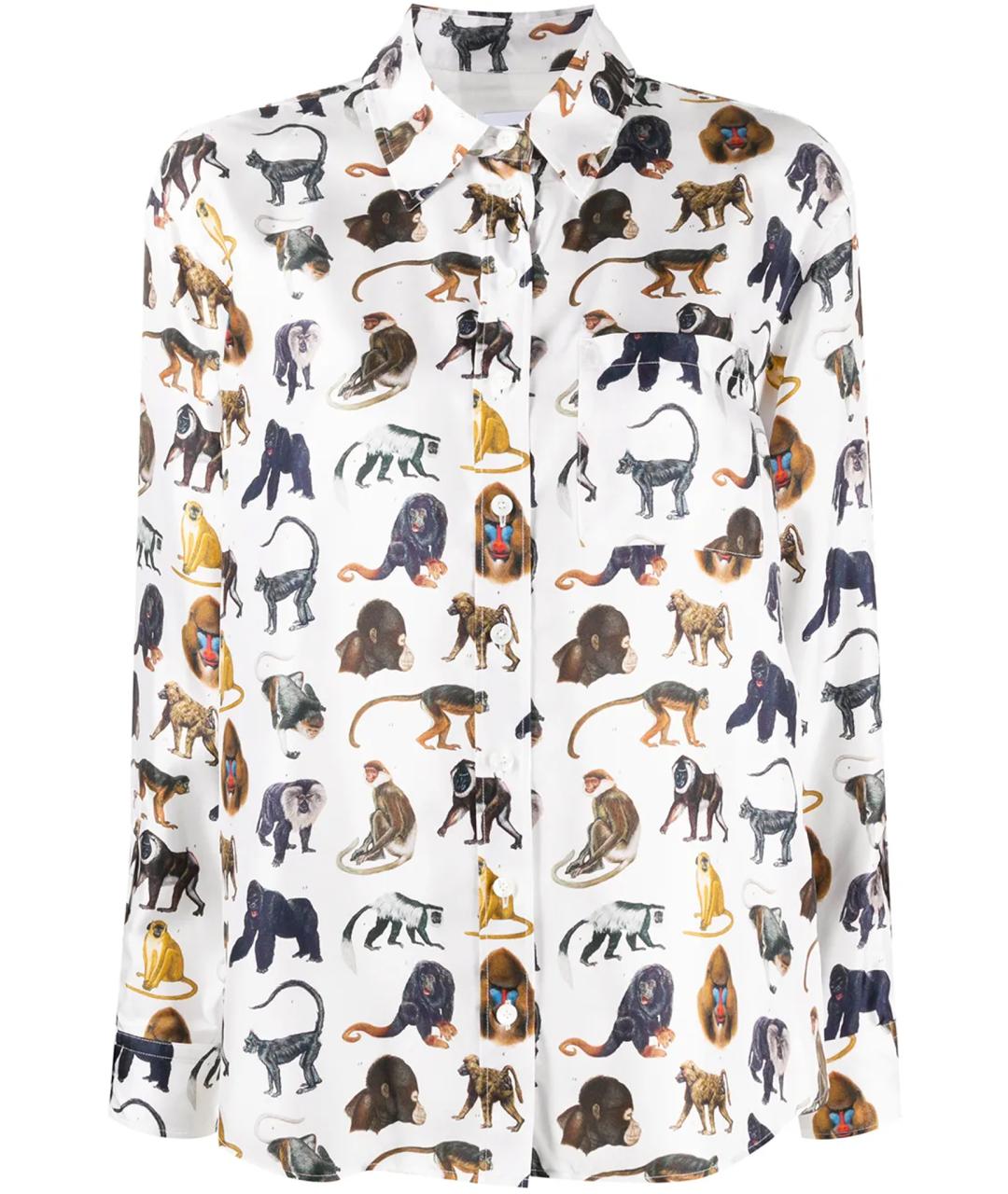 12 STOREEZ Мульти шелковая рубашка, фото 1