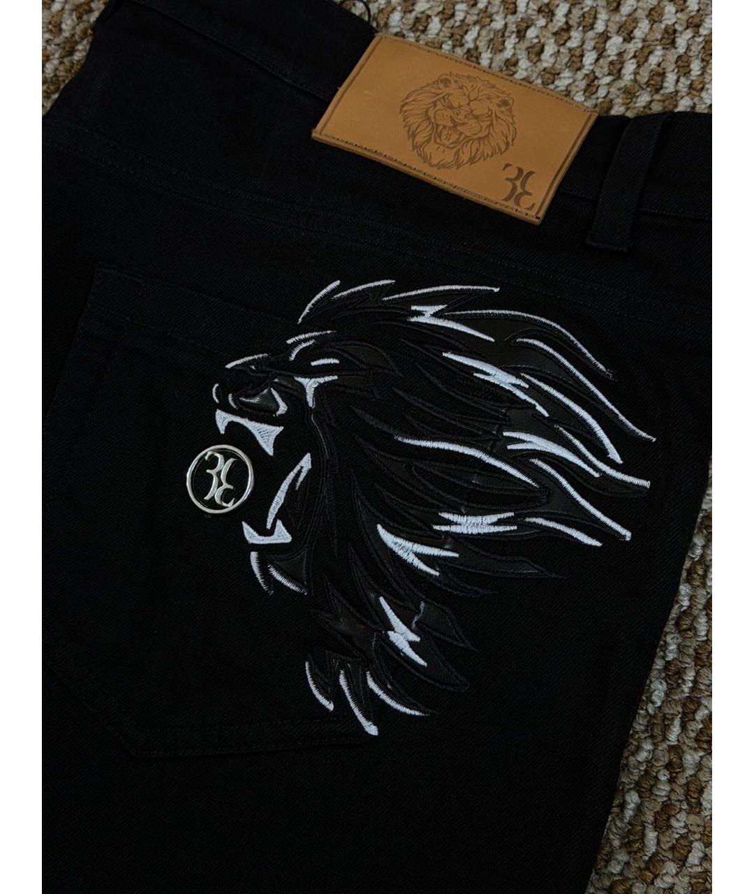 BILLIONAIRE Черные хлопко-эластановые джинсы, фото 6