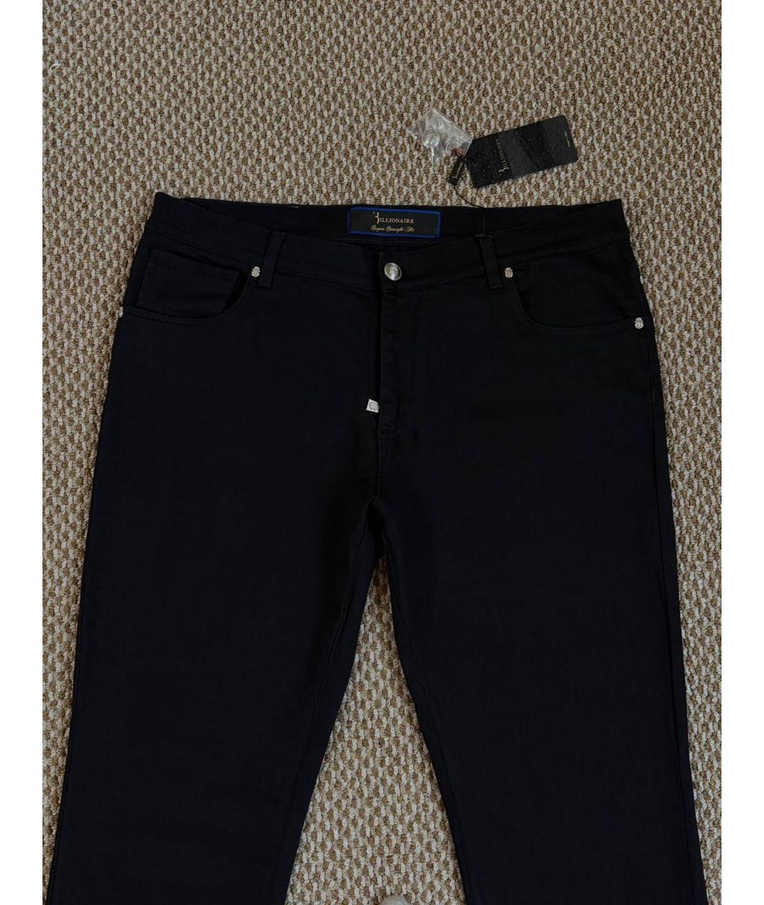 BILLIONAIRE Черные хлопко-эластановые джинсы, фото 5